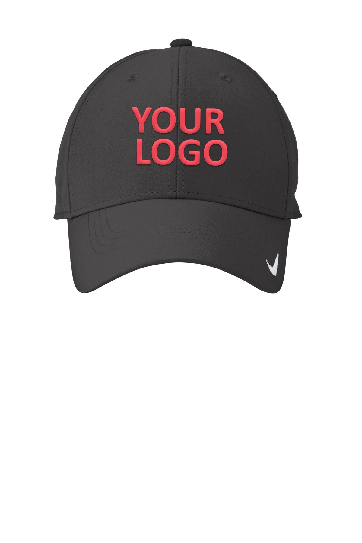 Nike Dri-FIT Legacy Custom Caps, Anthracite