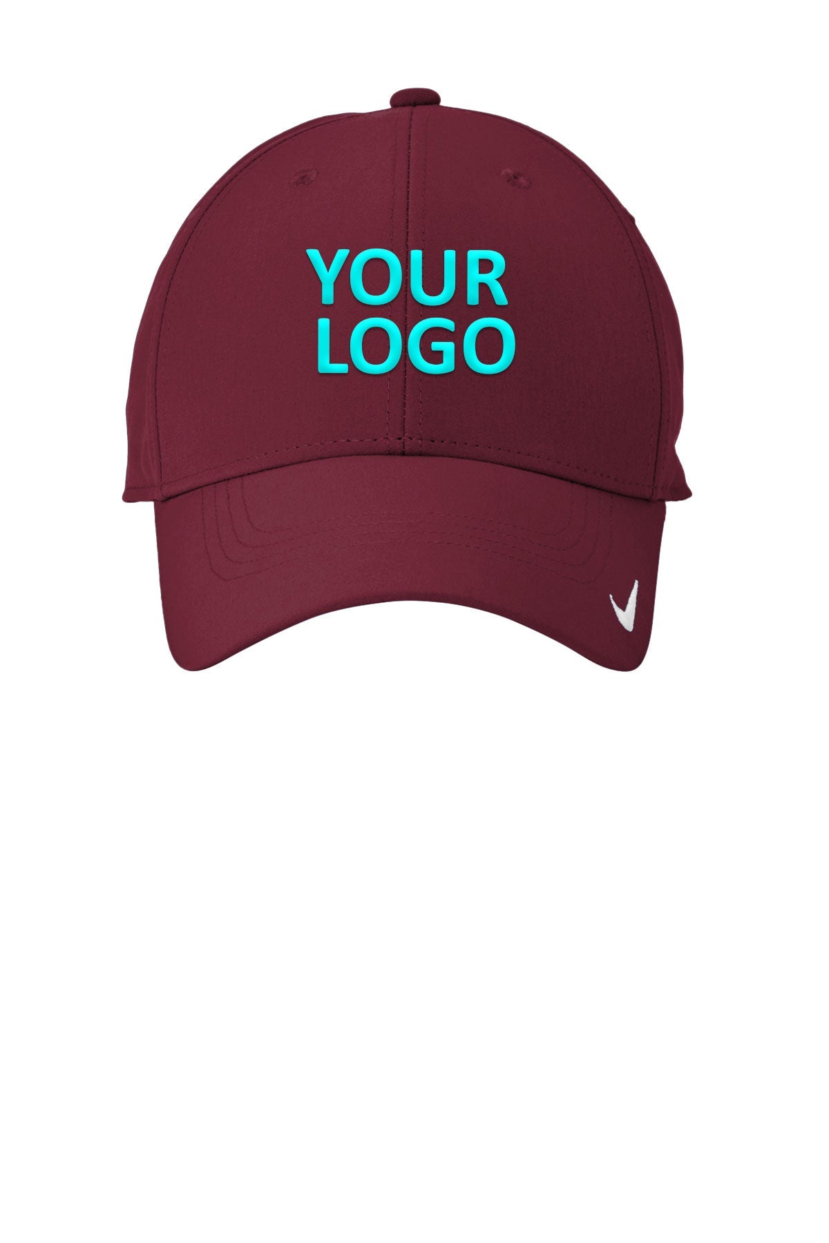 Nike Dri-FIT Legacy Custom Caps, Deep Maroon