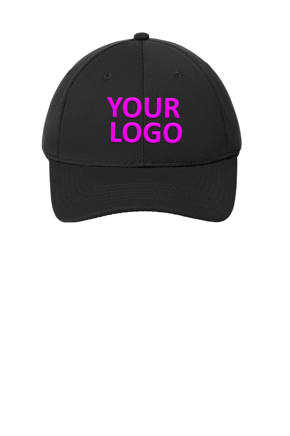 sport tek posicharge racermesh cap black