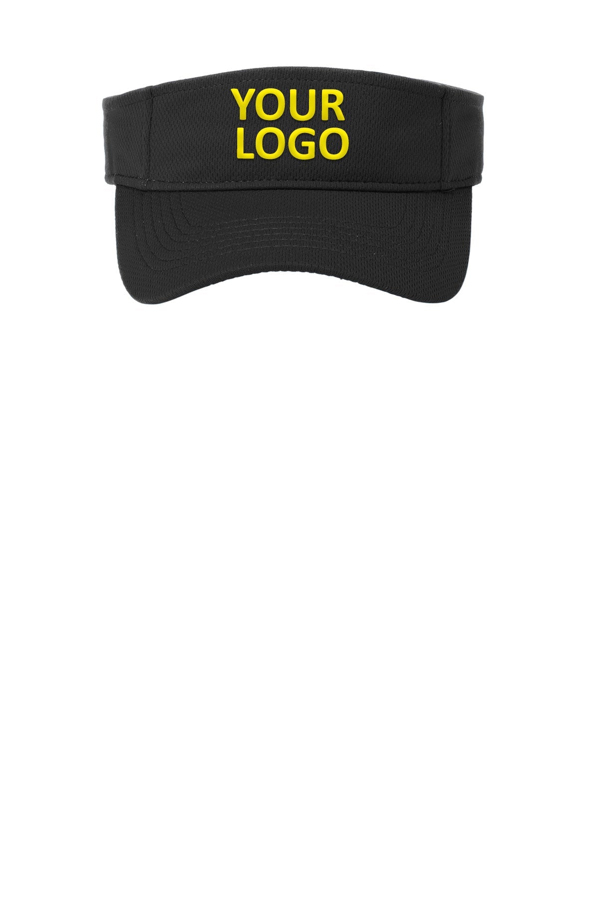 sport tek posicharge racermesh visor black