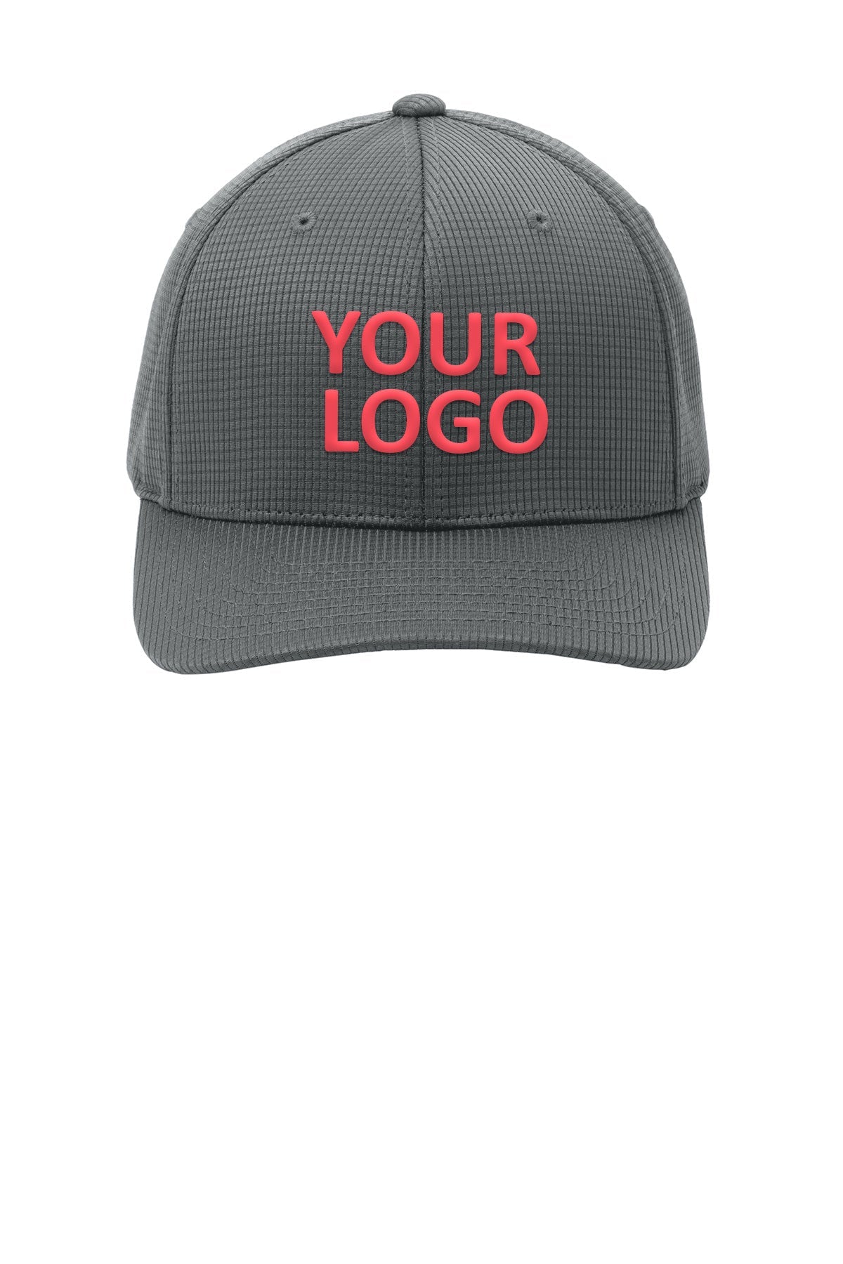 sport tek flexfit grid texture cap graphite