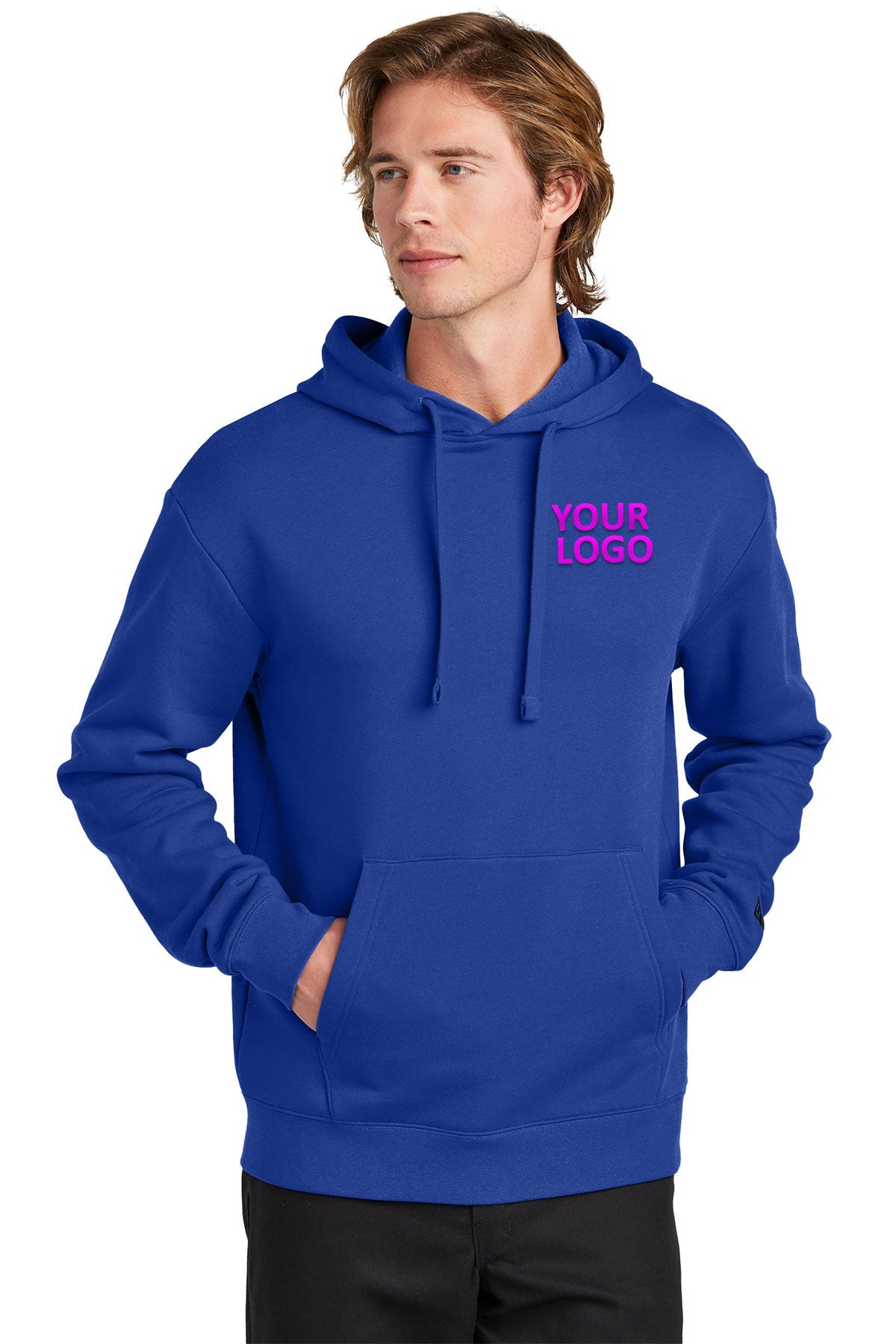 New Era Royal NEA525 custom dri fit sweatshirts
