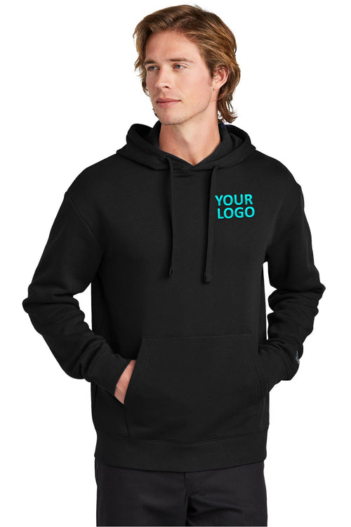 New Era Heritage Fleece Full-Zip Custom Hoodies, Soft Beige