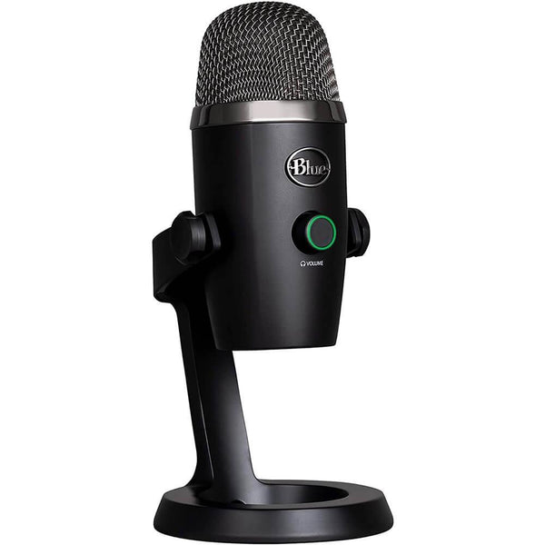 Custom BLUE YETI NANO USB CONDENSER MICROPHONE BLU-YETINANOBK Black