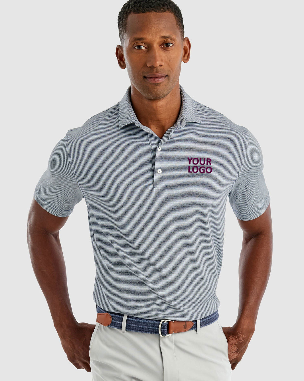 anthracite nike polo