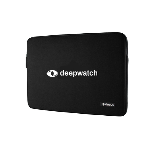 HG Q Sleeve 15" Laptop Sleeve, Black [deepwatch]