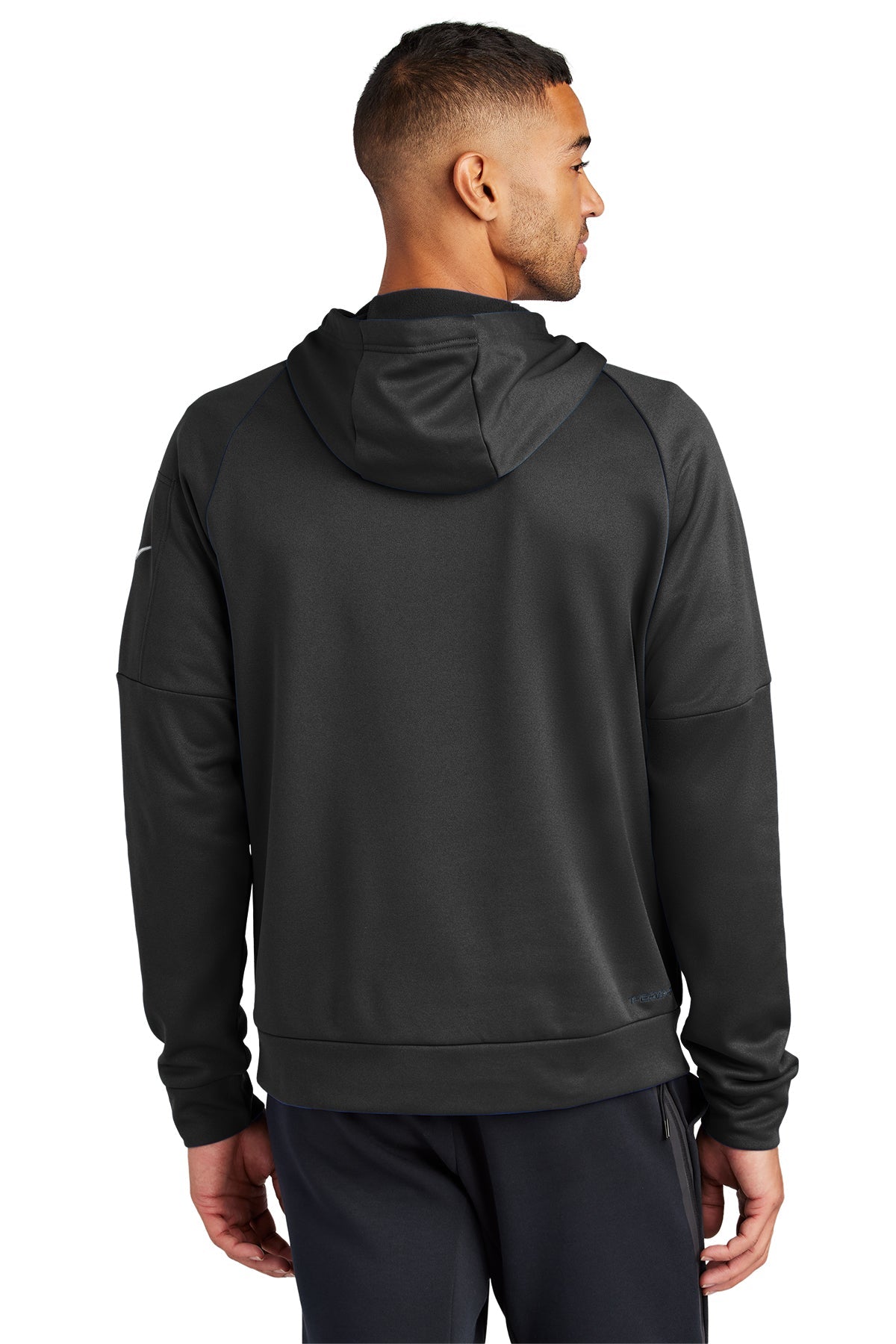 Nike Therma-FIT Pocket Fleece Custom Hoodies, Black