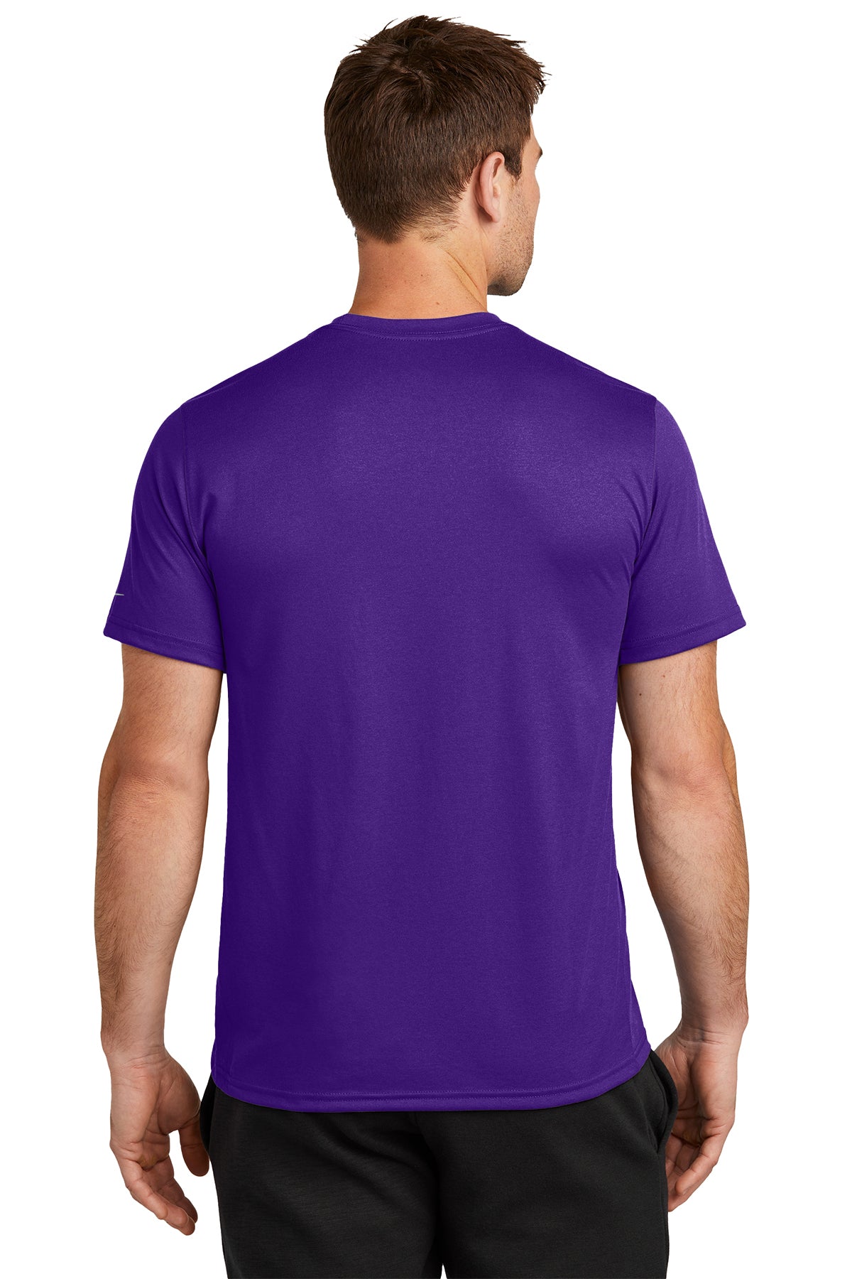 Nike Swoosh Sleeve rLegend Customized Tee's, Court Purple