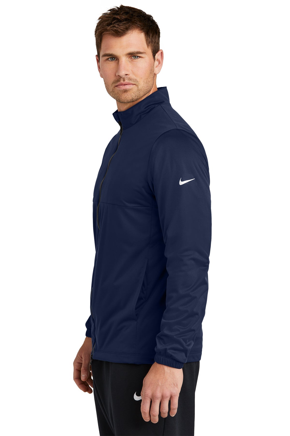 Nike Storm-FIT Full-Zip Custom Jackets, College Navy