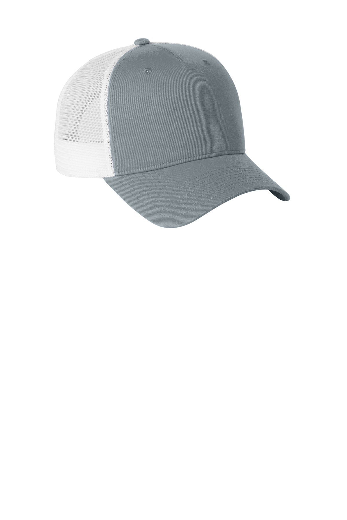 Nike Snapback Mesh Trucker Custom Caps, Cool Grey / White