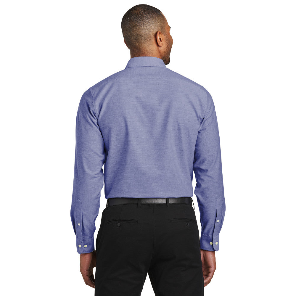 Port Authority Slim Fit SuperPro Oxford Shirt S661 Navy