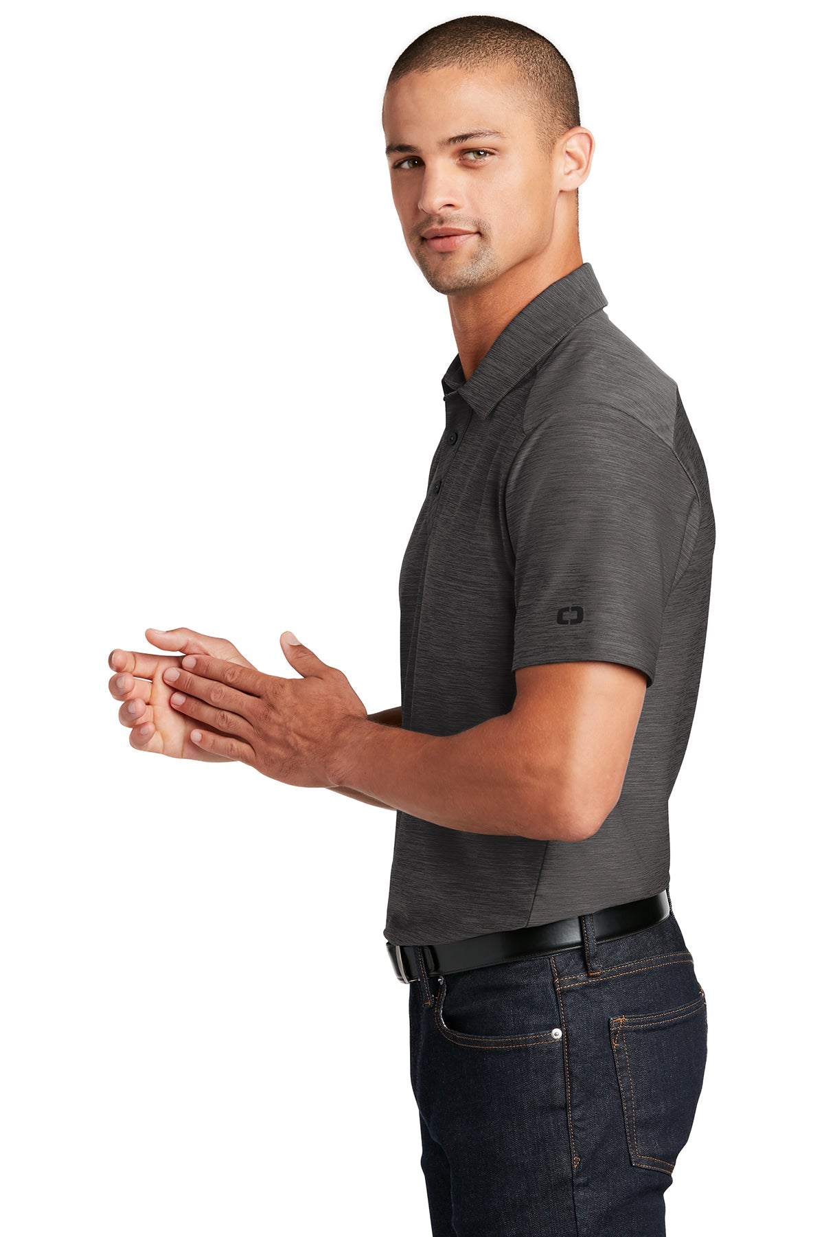 OGIO Slate Polo OG143 Blacktop