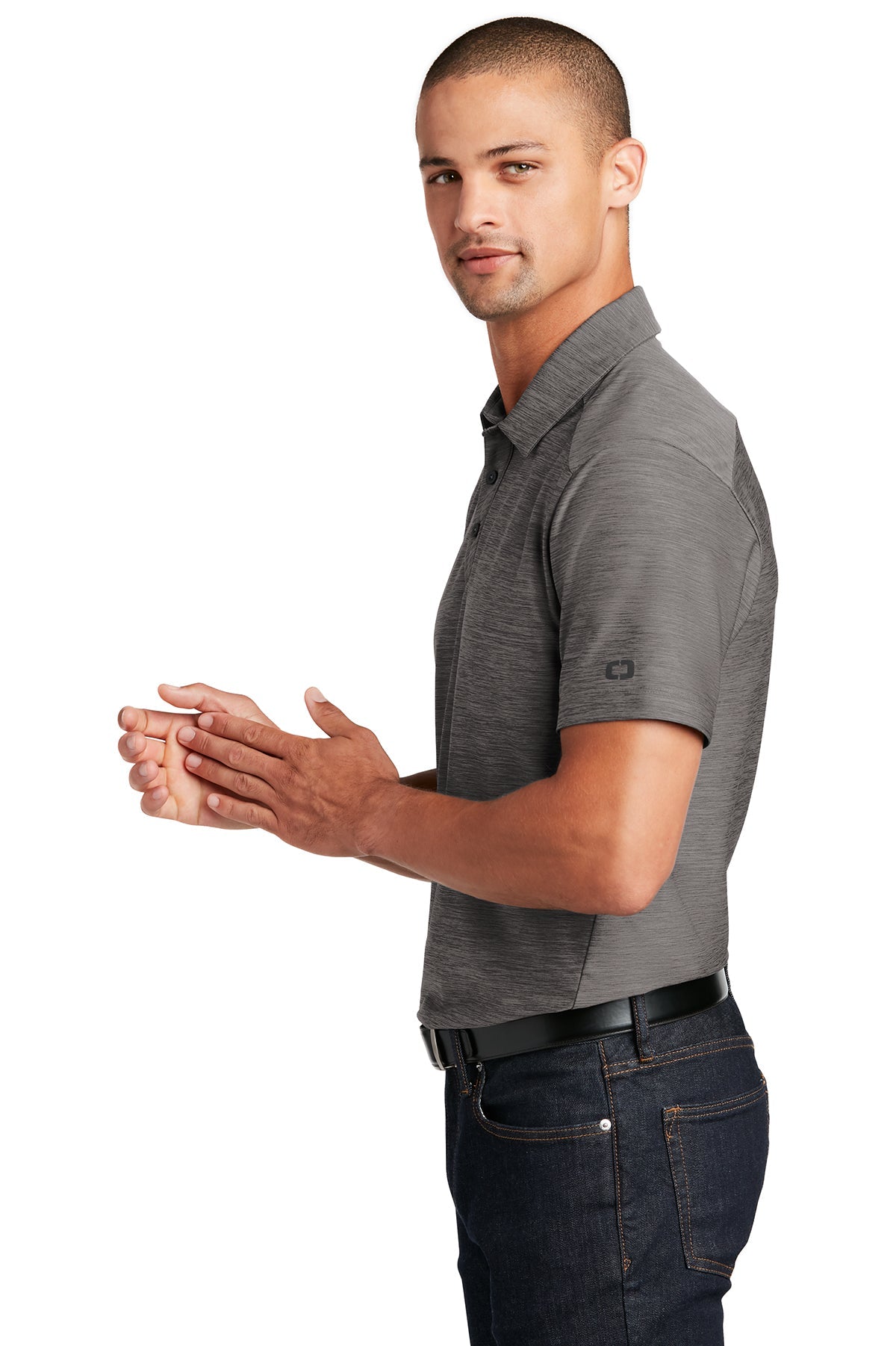 OGIO Slate Polo OG143 Gear Grey