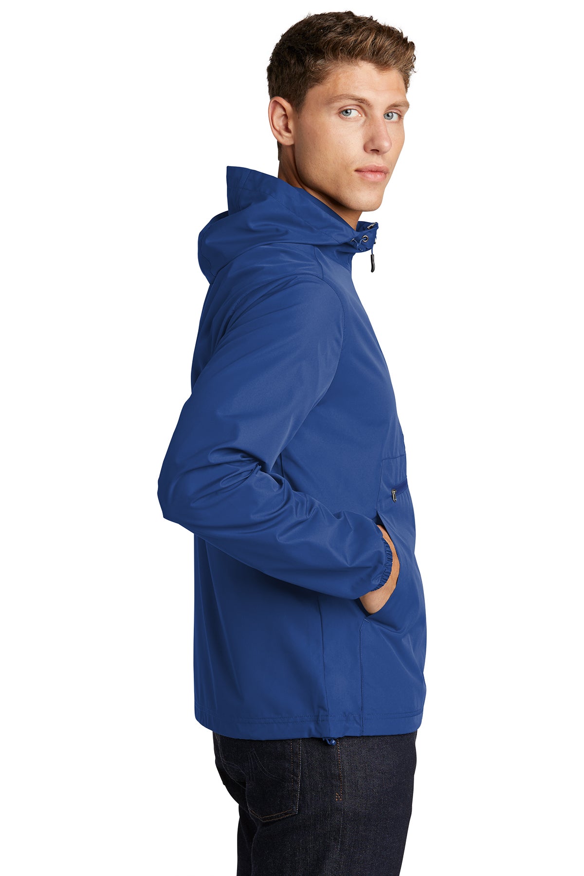 Sport-Tek Packable Anorak JST66 True Royal