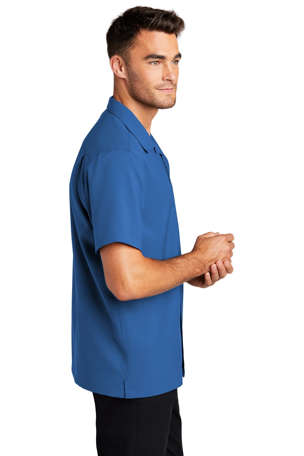 port authority_w400 _true blue_company_logo_button downs