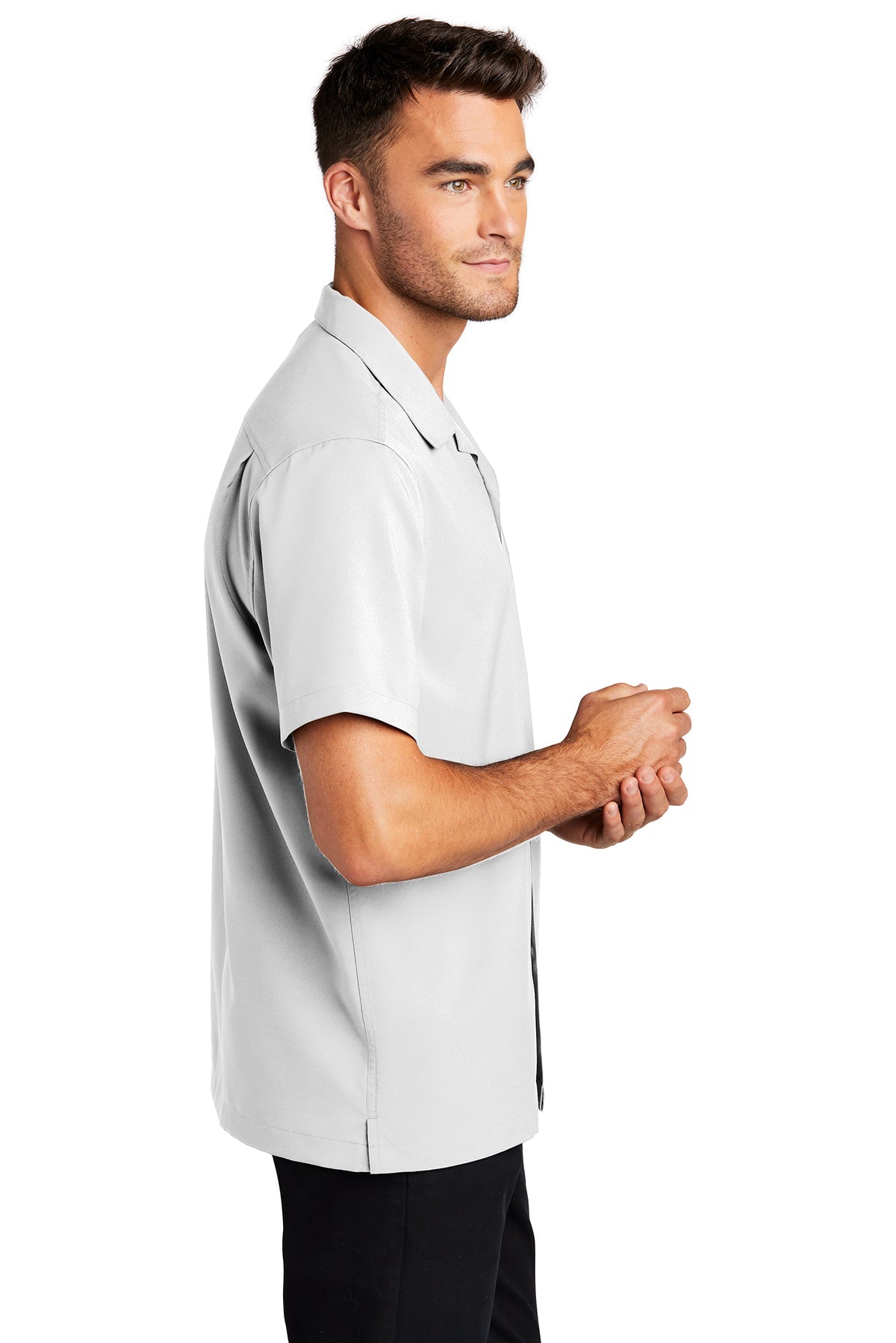 port authority_w400 _white_company_logo_button downs