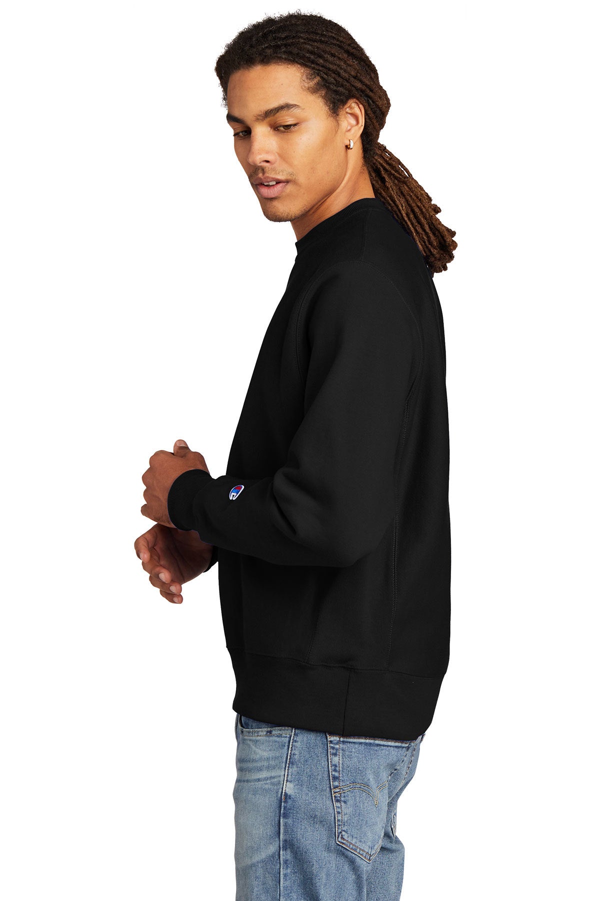 Champion Reverse Weave Crewneck Sweatshirt S149 Black