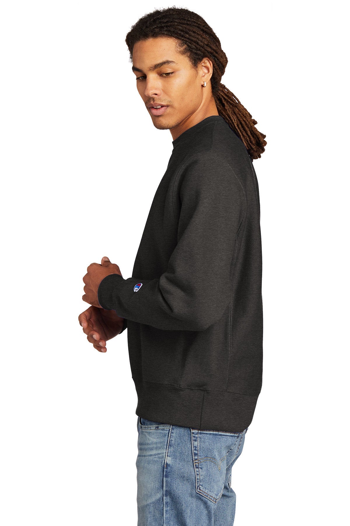 Champion Reverse Weave Crewneck Sweatshirt S149 Charcoal Heather