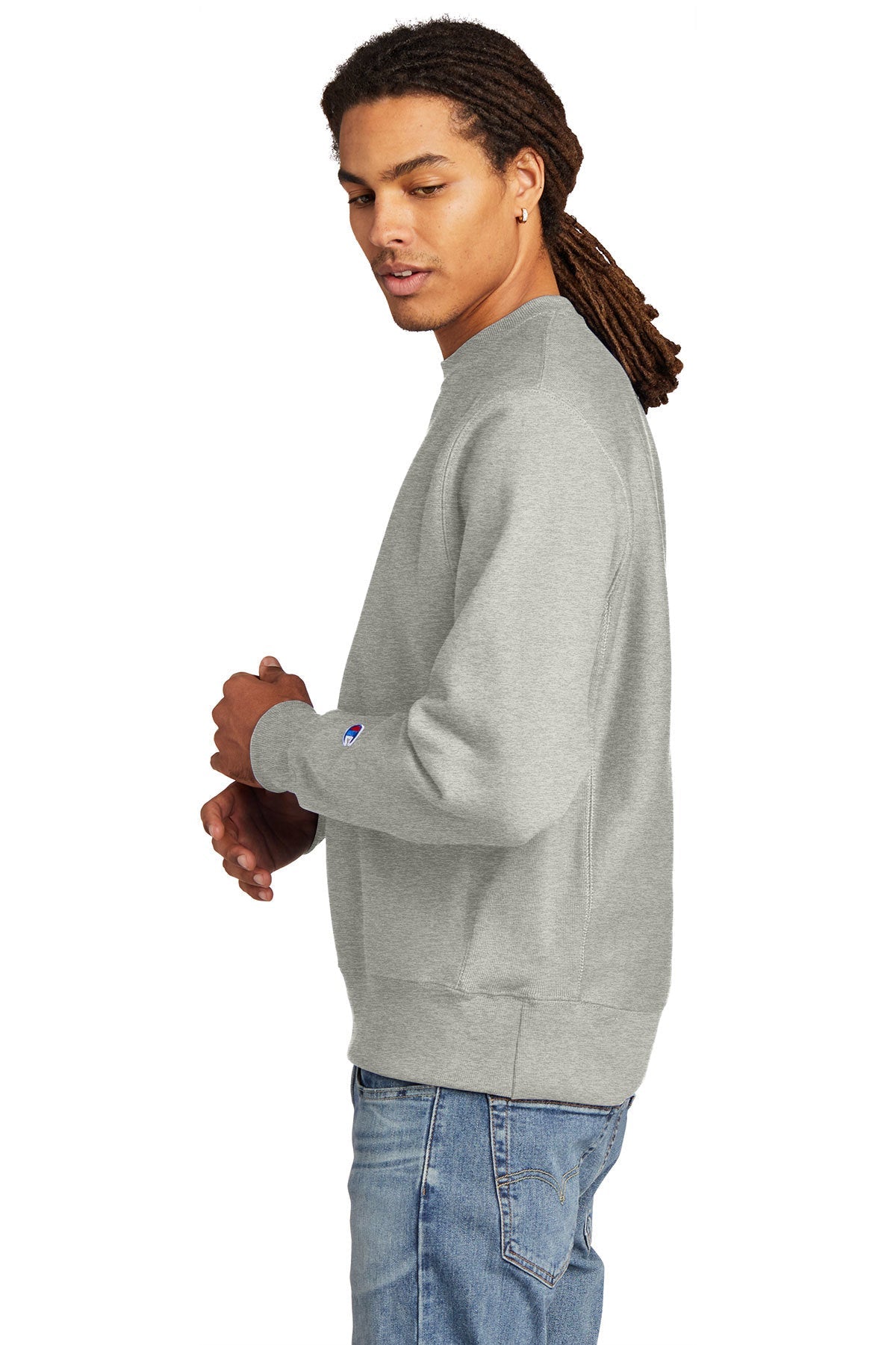 Champion Reverse Weave Crewneck Sweatshirt S149 Oxford Grey