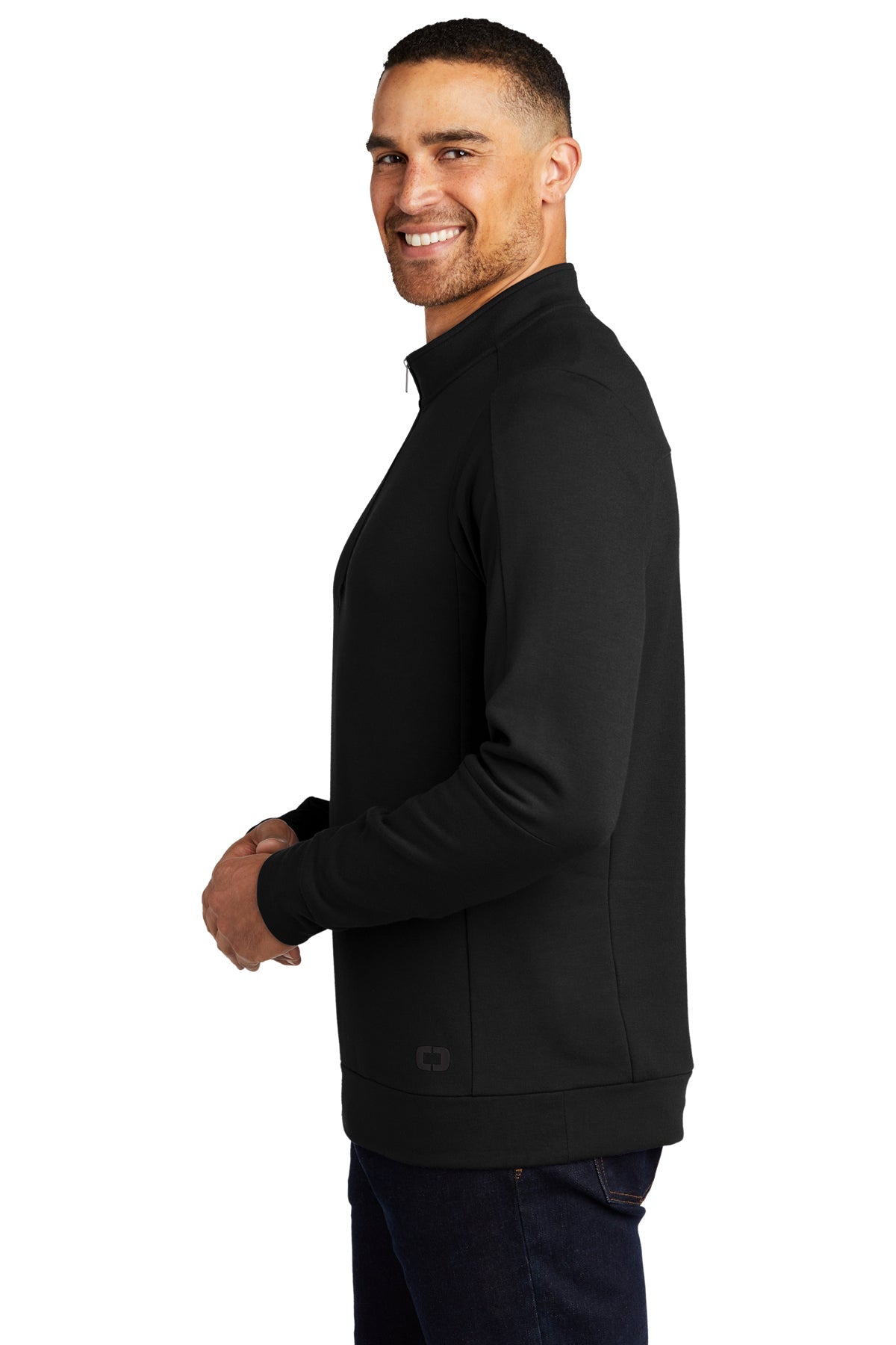 OGIO Luuma Custom Fleece Quarter Zips, Blacktop [Adam Equipment]