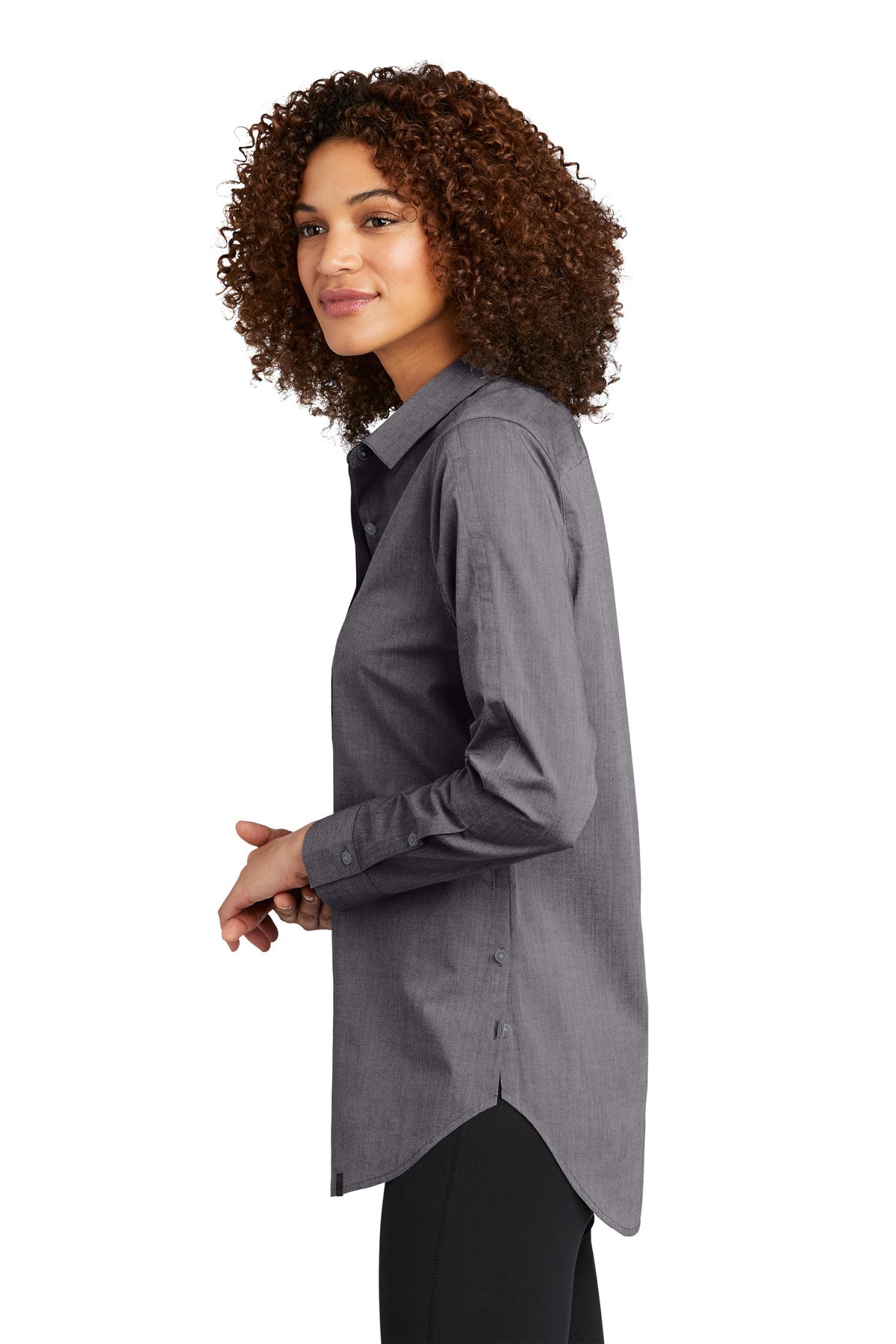 OGIO Ladies Commuter Customized Tunics, Gear Grey Heather