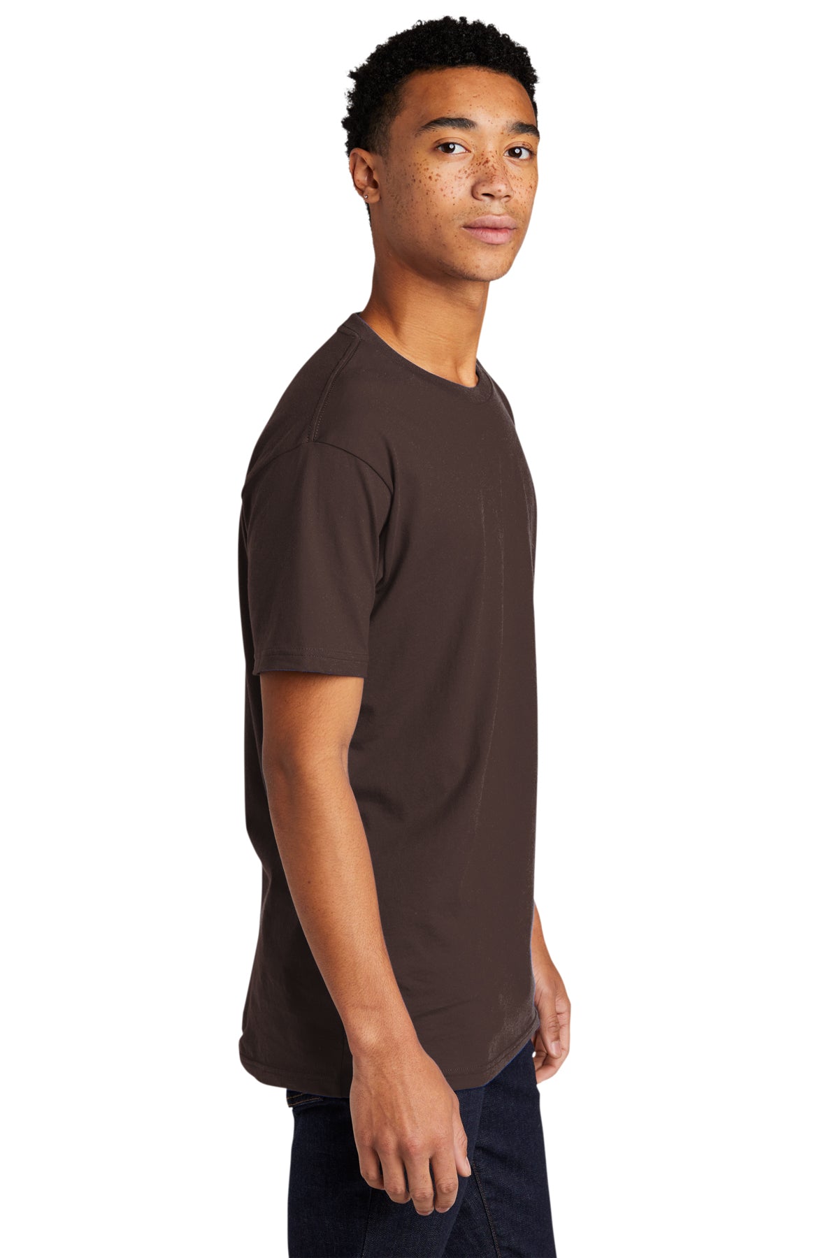 Next Level Unisex Cotton Custom Tee's, Dark Chocolate