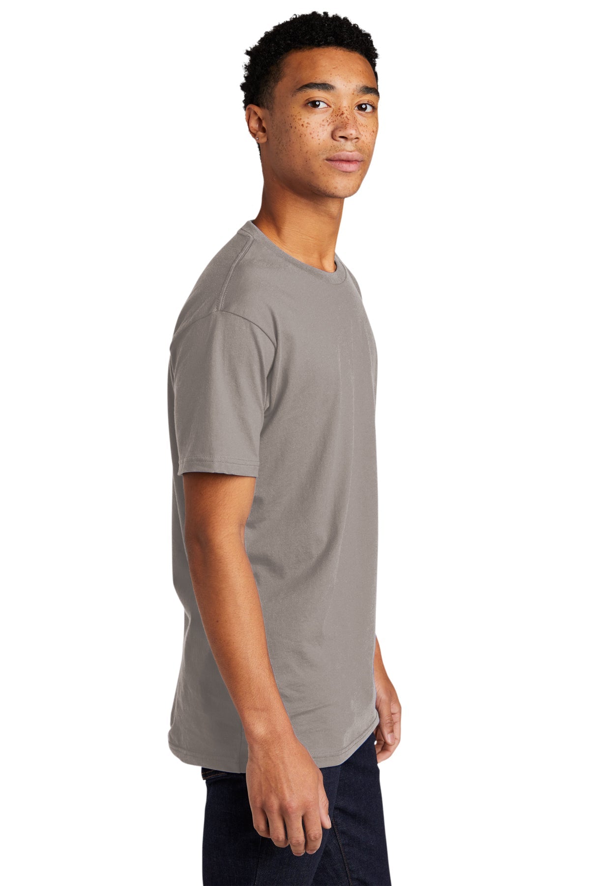 Next Level Unisex Cotton Custom Tee's, Light Gray