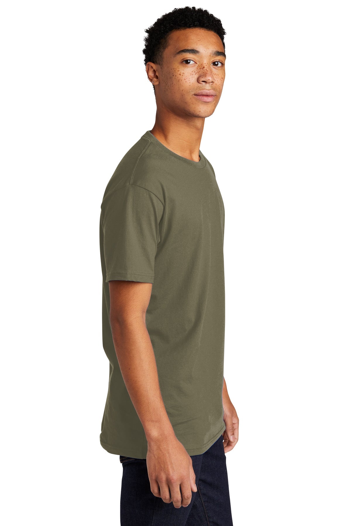 Next Level Unisex Cotton Custom Tee's, Light Olive
