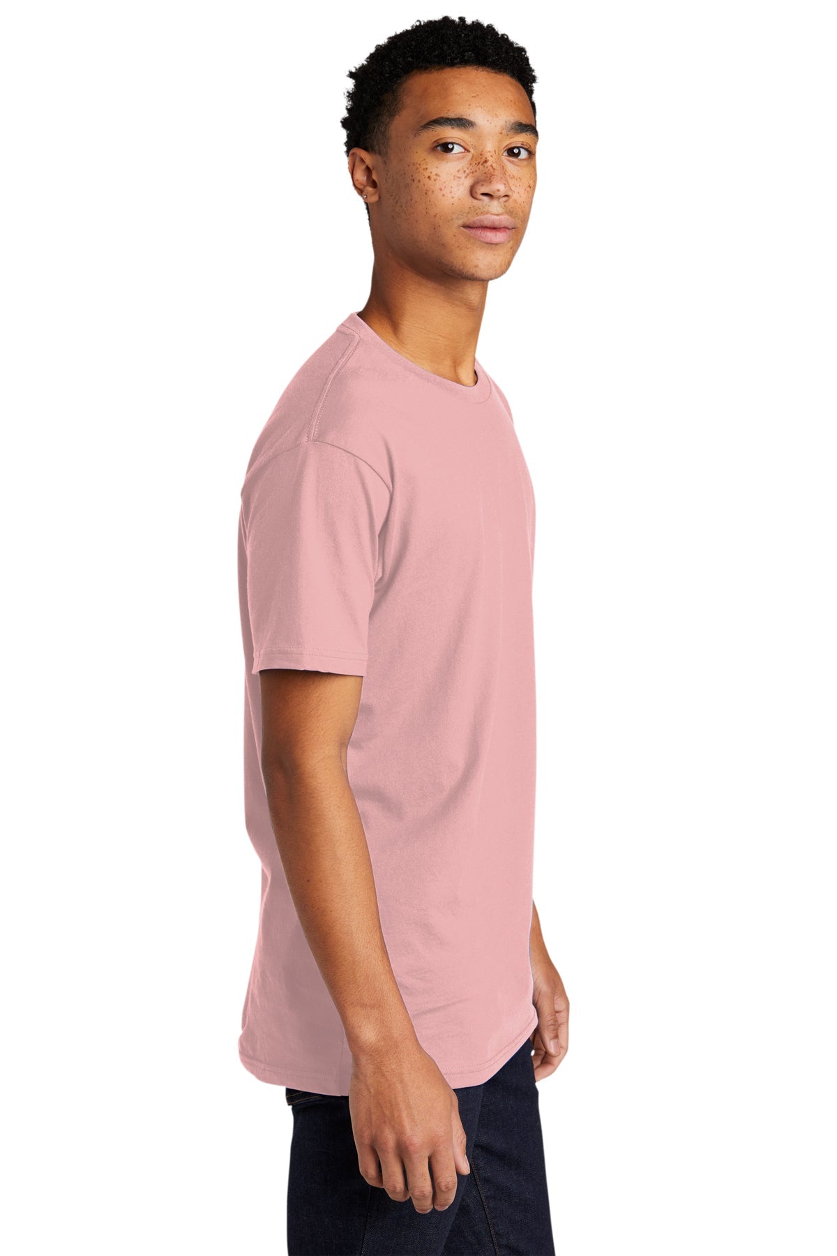 Next Level Unisex Cotton Custom Tee's, Light Pink