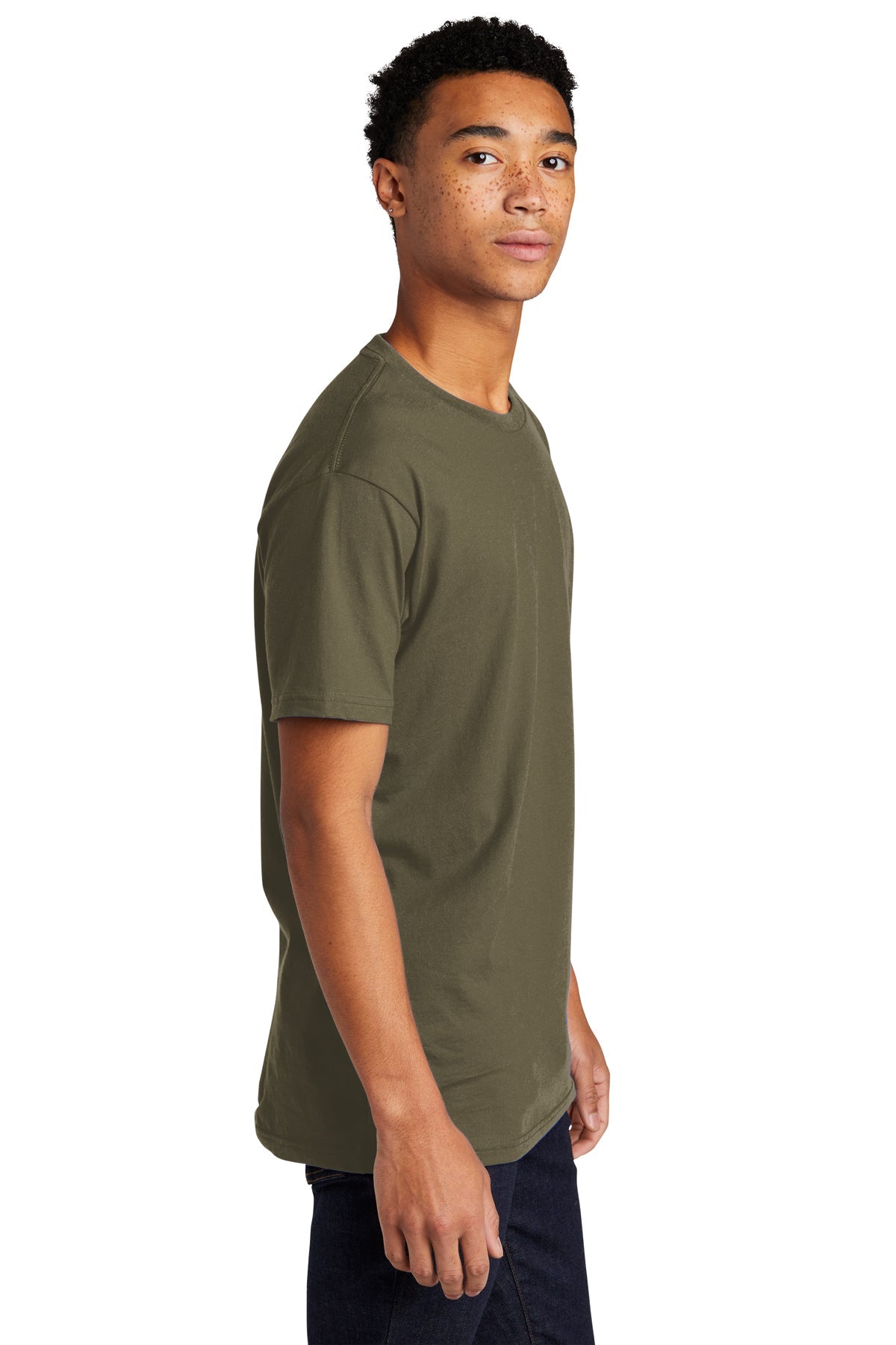 Next Level Unisex Cotton Custom Tee's, Military Green