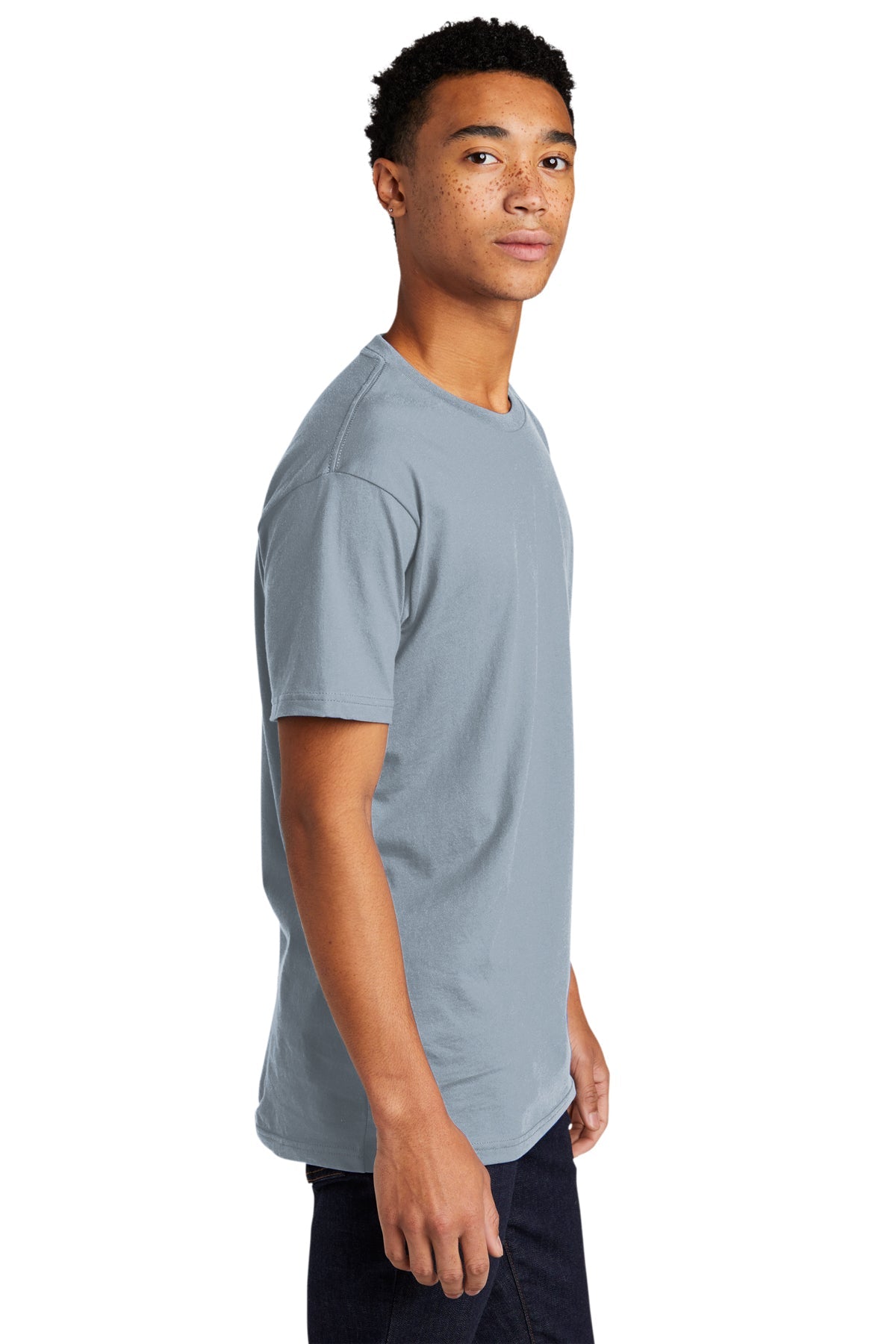 Next Level Unisex Cotton Custom Tee's, Stonewash Denim