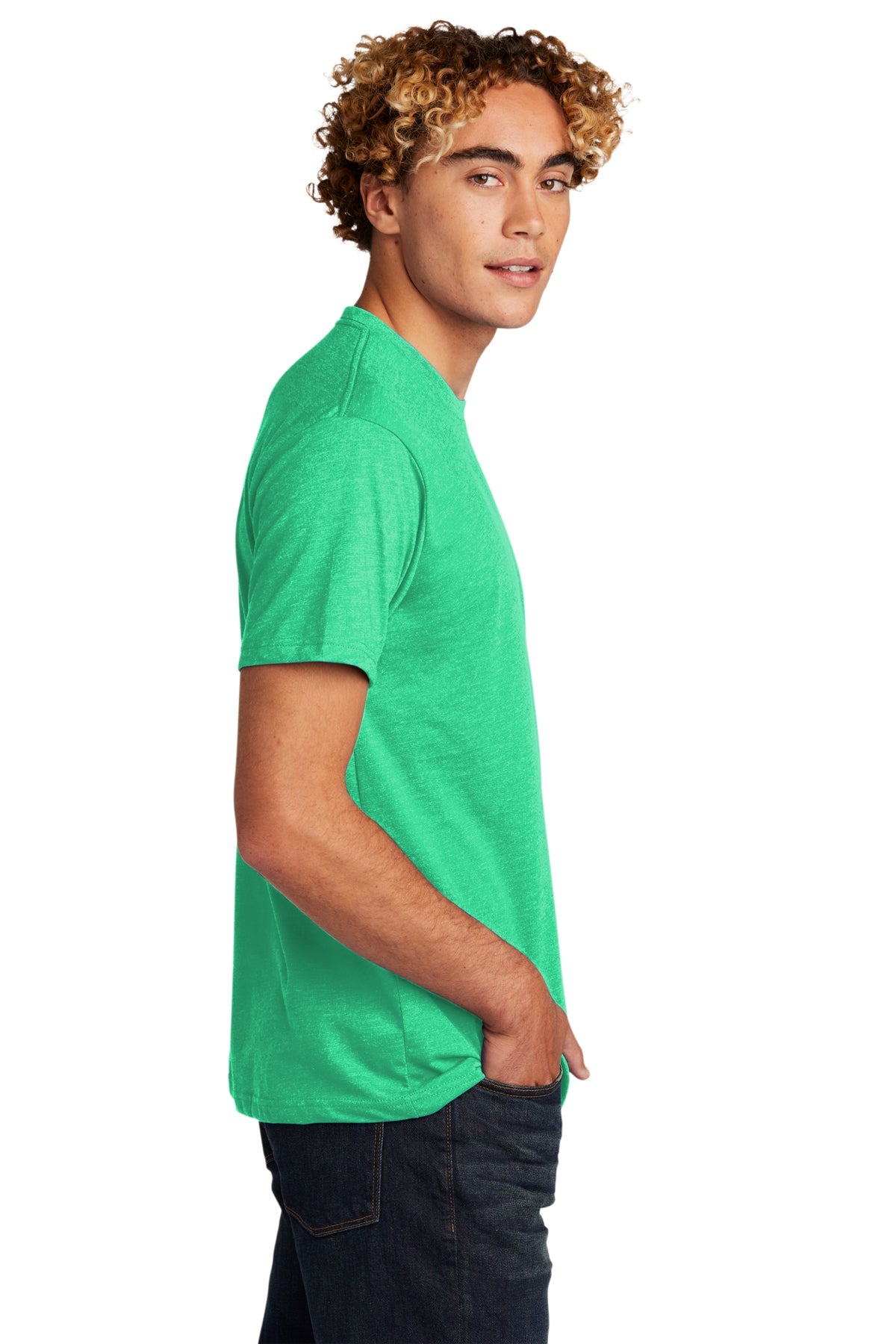 Next Level Unisex CVC Customized T-Shirts, Apple Green