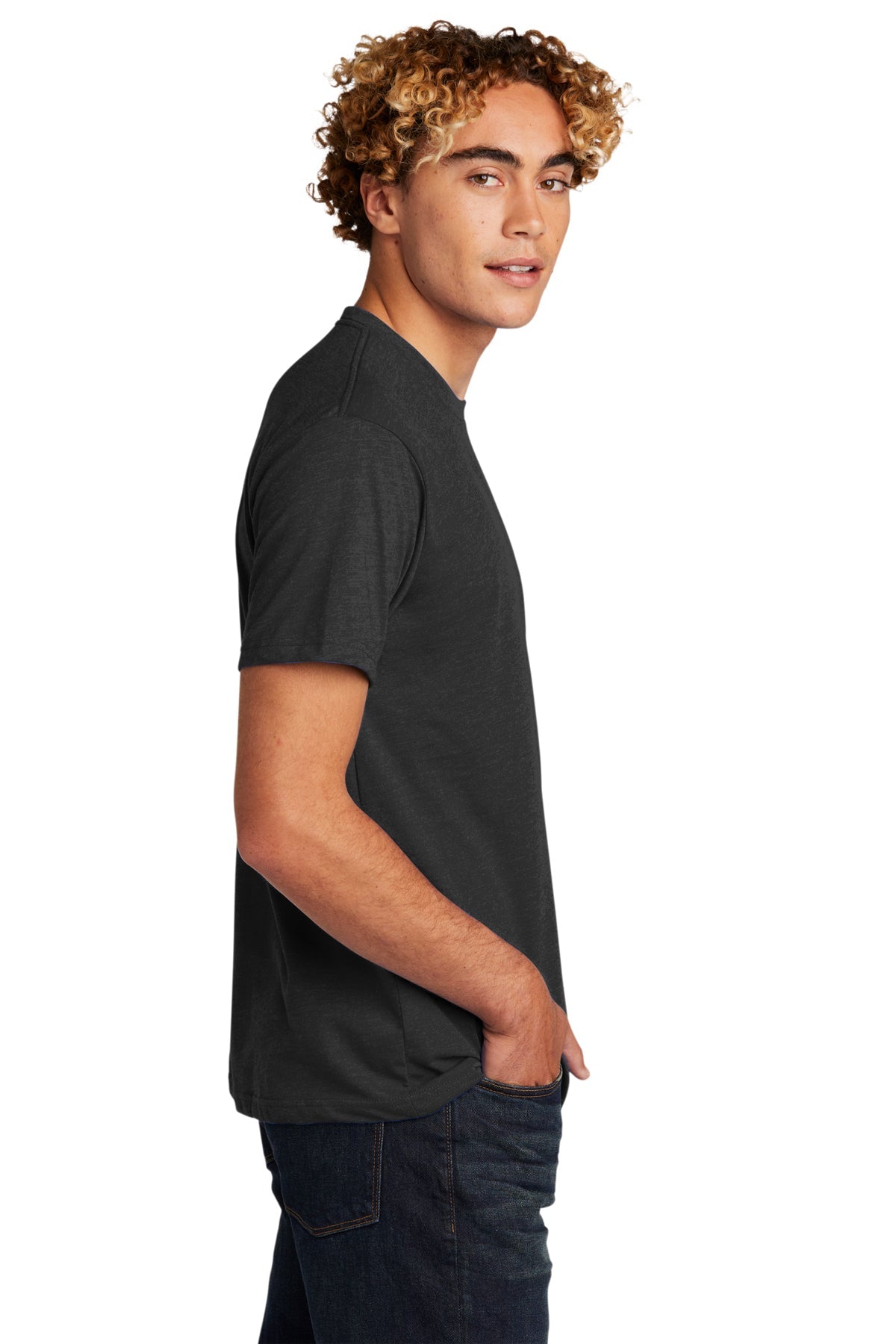 Next Level Unisex CVC Customized T-Shirts, Charcoal