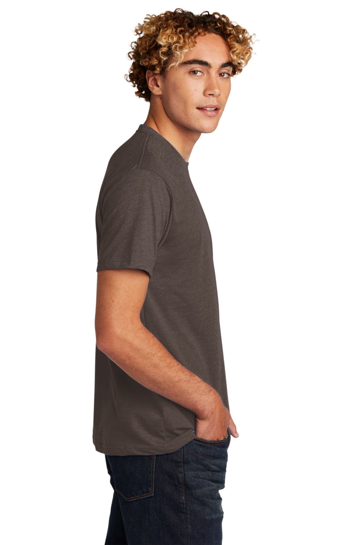 Next Level Unisex CVC Customized T-Shirts, Espresso