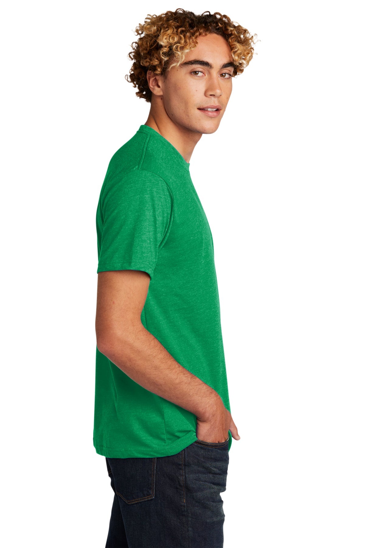 Next Level Unisex CVC Customized T-Shirts, Kelly Green