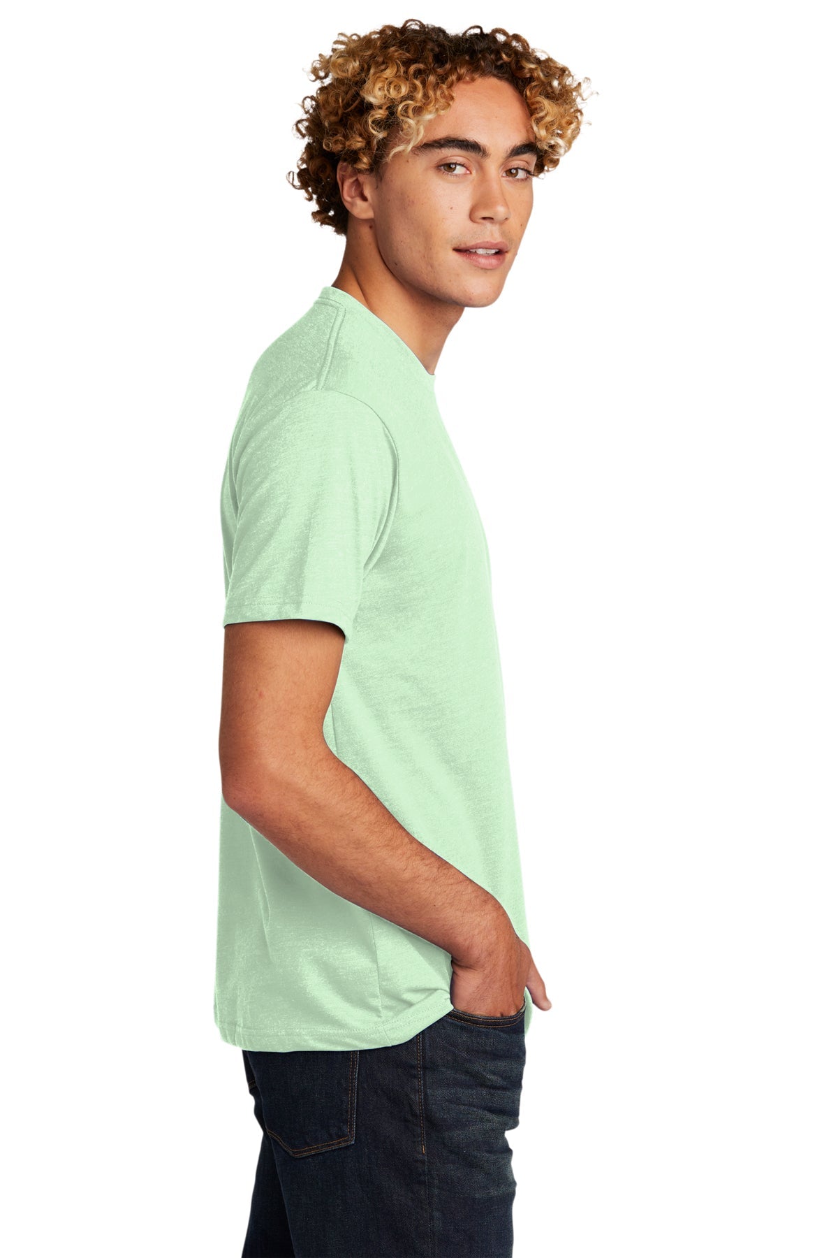 Next Level Unisex CVC Customized T-Shirts, Mint