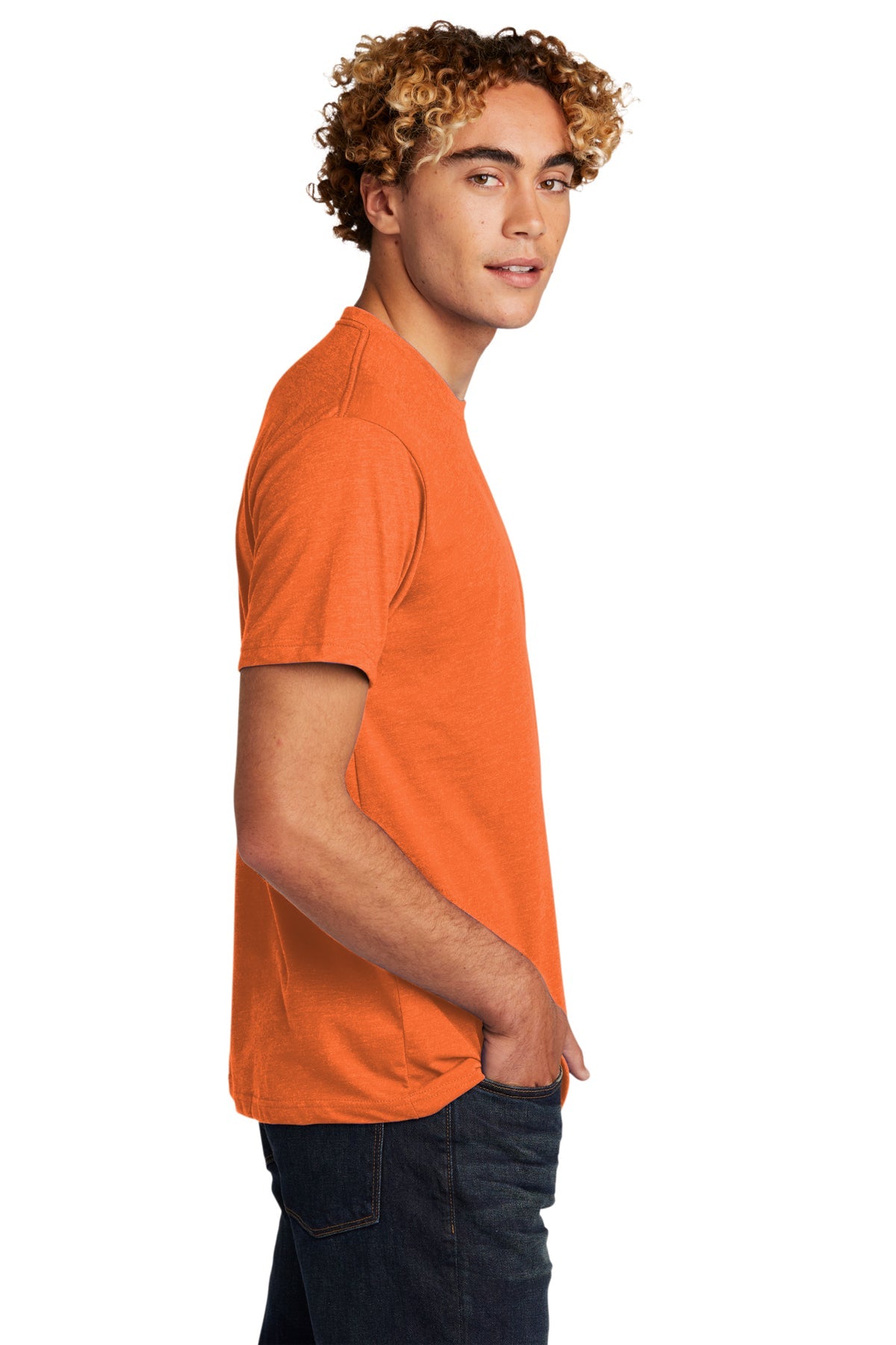 Next Level Unisex CVC Customized T-Shirts, Orange