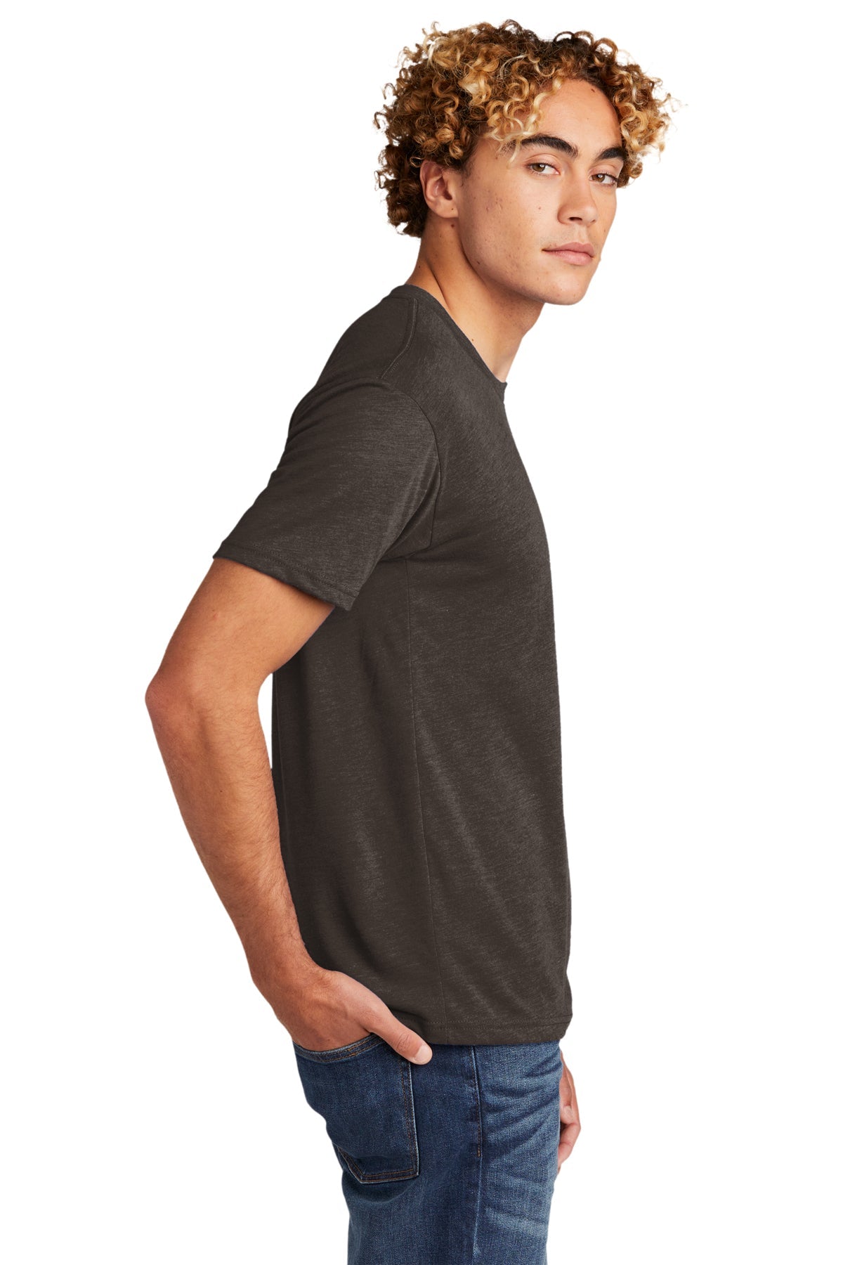 Next Level Unisex Tri Blend Customized Tee's, Macchiato