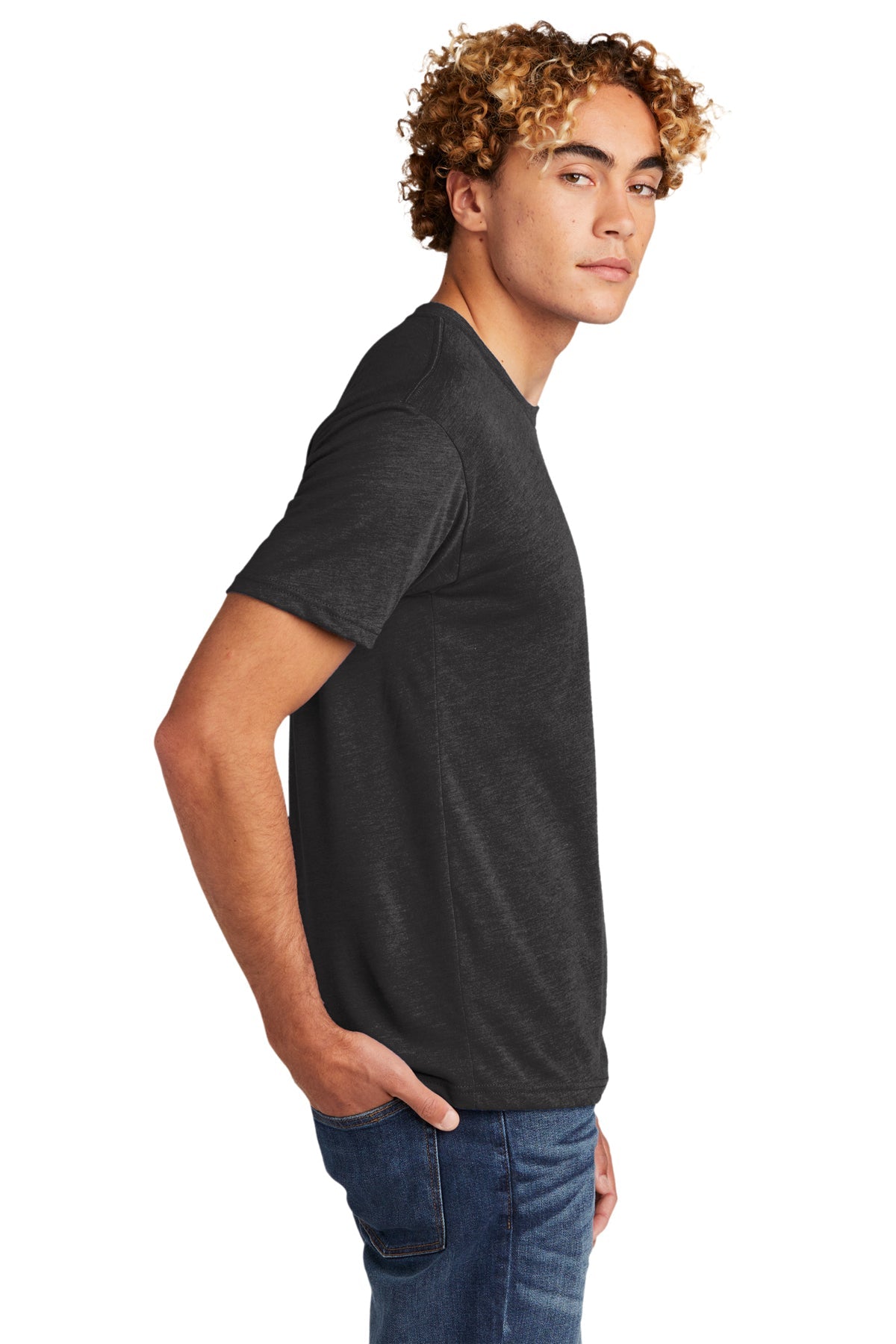 Next Level Men's Triblend Crew NL6010 VINTAGE BLACK