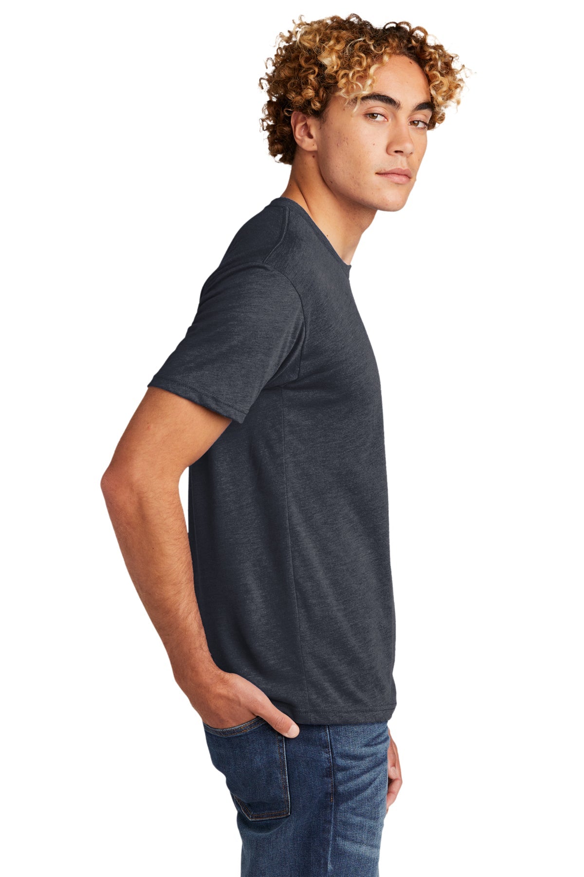 Next Level Men's Triblend Crew NL6010 VINTAGE NAVY