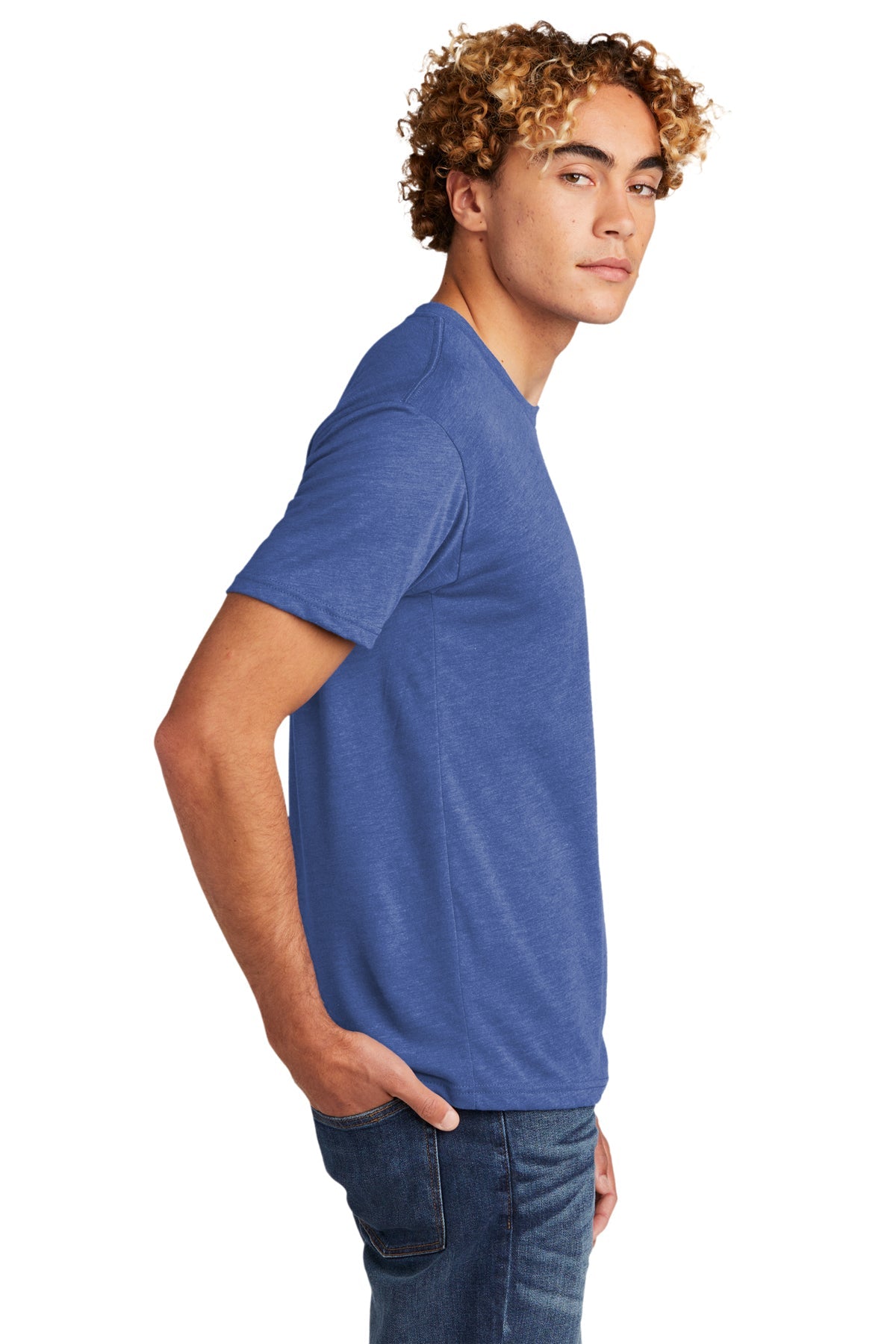 Next Level Men's Triblend Crew NL6010 VINTAGE ROYAL