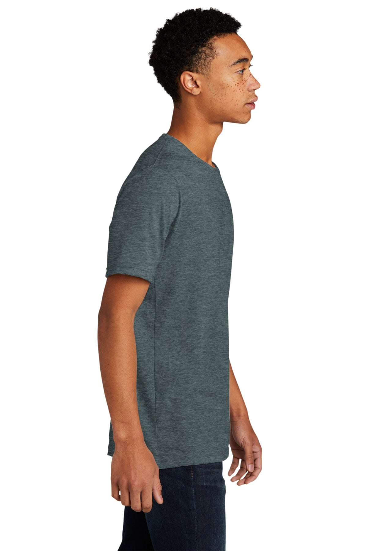 Next Level Unisex Poly Cotton Custom T-Shirts, Indigo