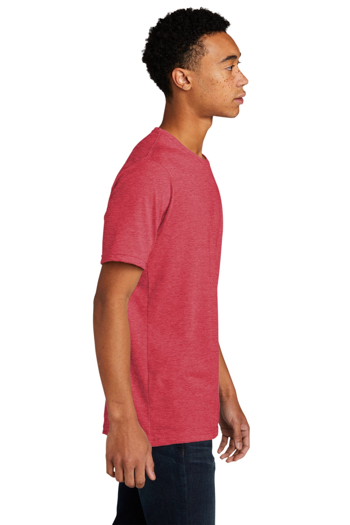 Next Level Unisex Poly Cotton Custom T-Shirts, Red
