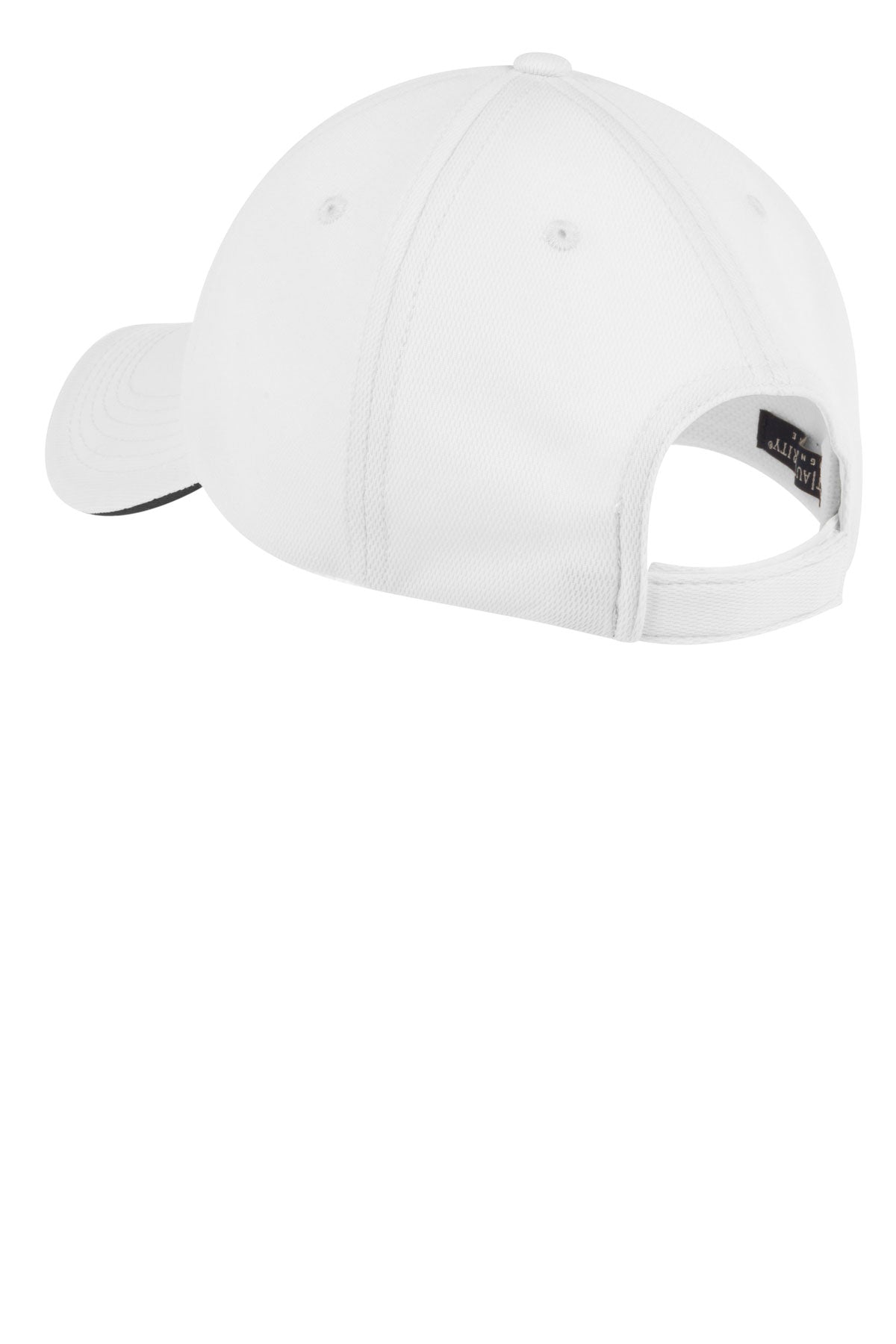 Port Authority Dry Zone Custom Caps, White/ Classic Navy