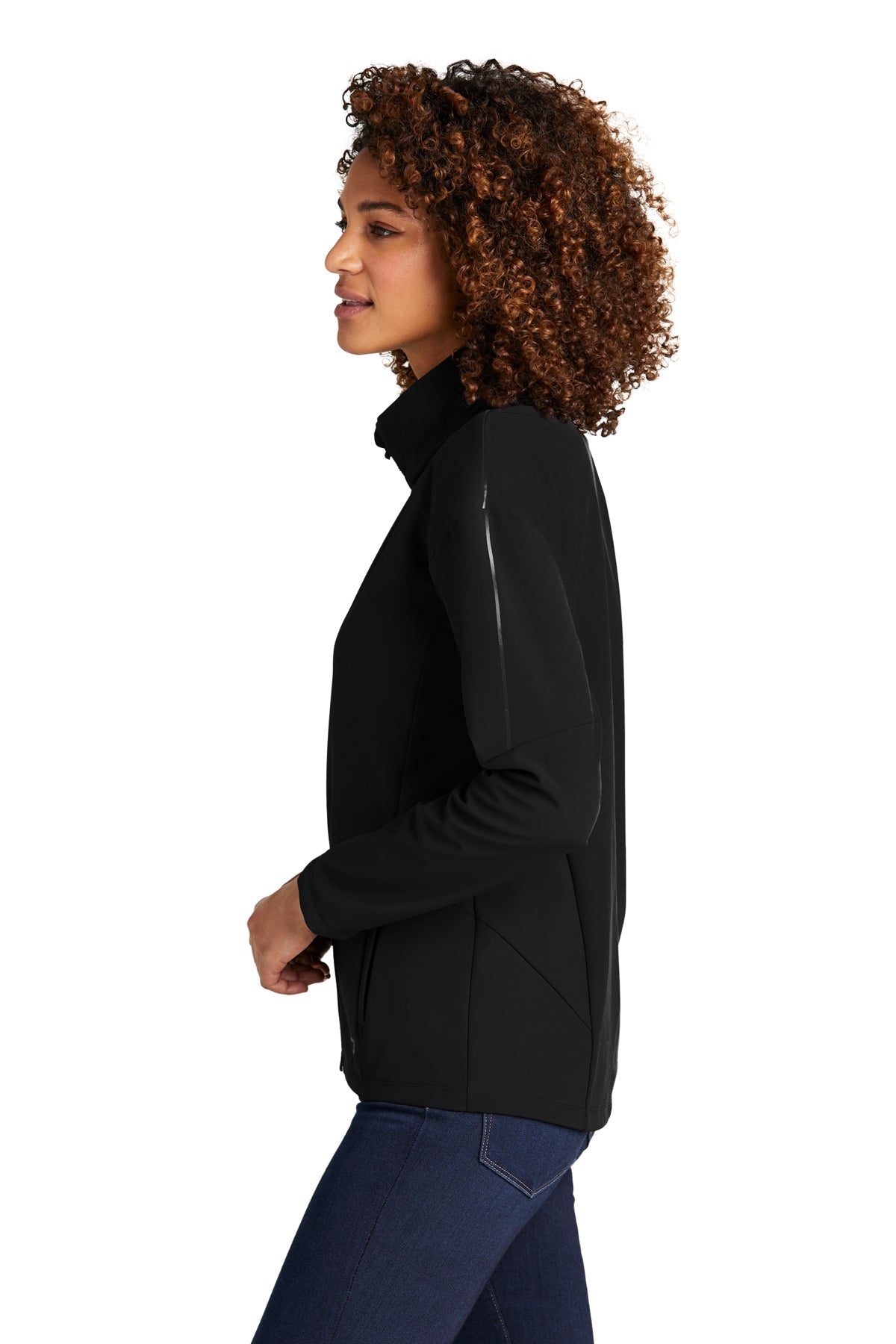 OGIO Ladies Commuter Custom Soft Shell Jackets, Blacktop