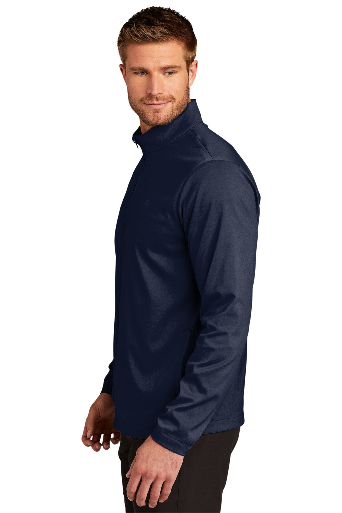 TravisMathew Surfside Full-Zip Jacket Vintage Indigo/ Black