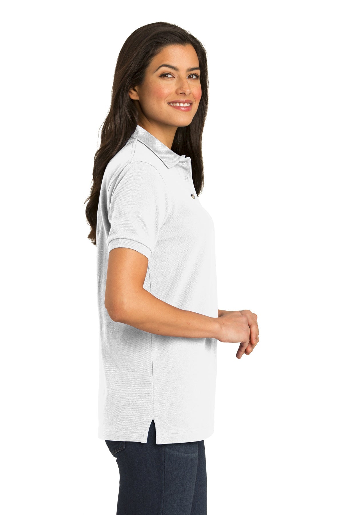 port authority_l420 _white_company_logo_polos