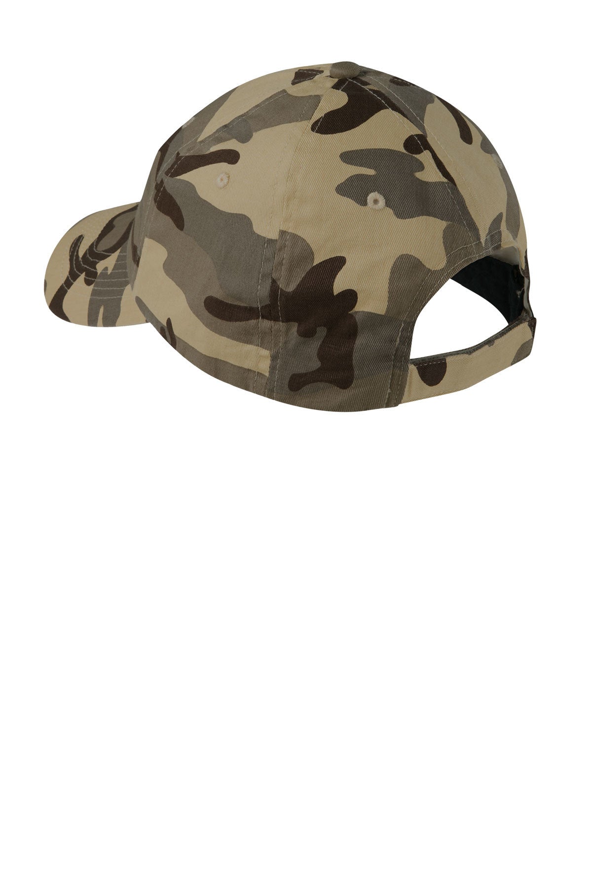 Port Authority Camouflage Custom Caps, Desert Camo