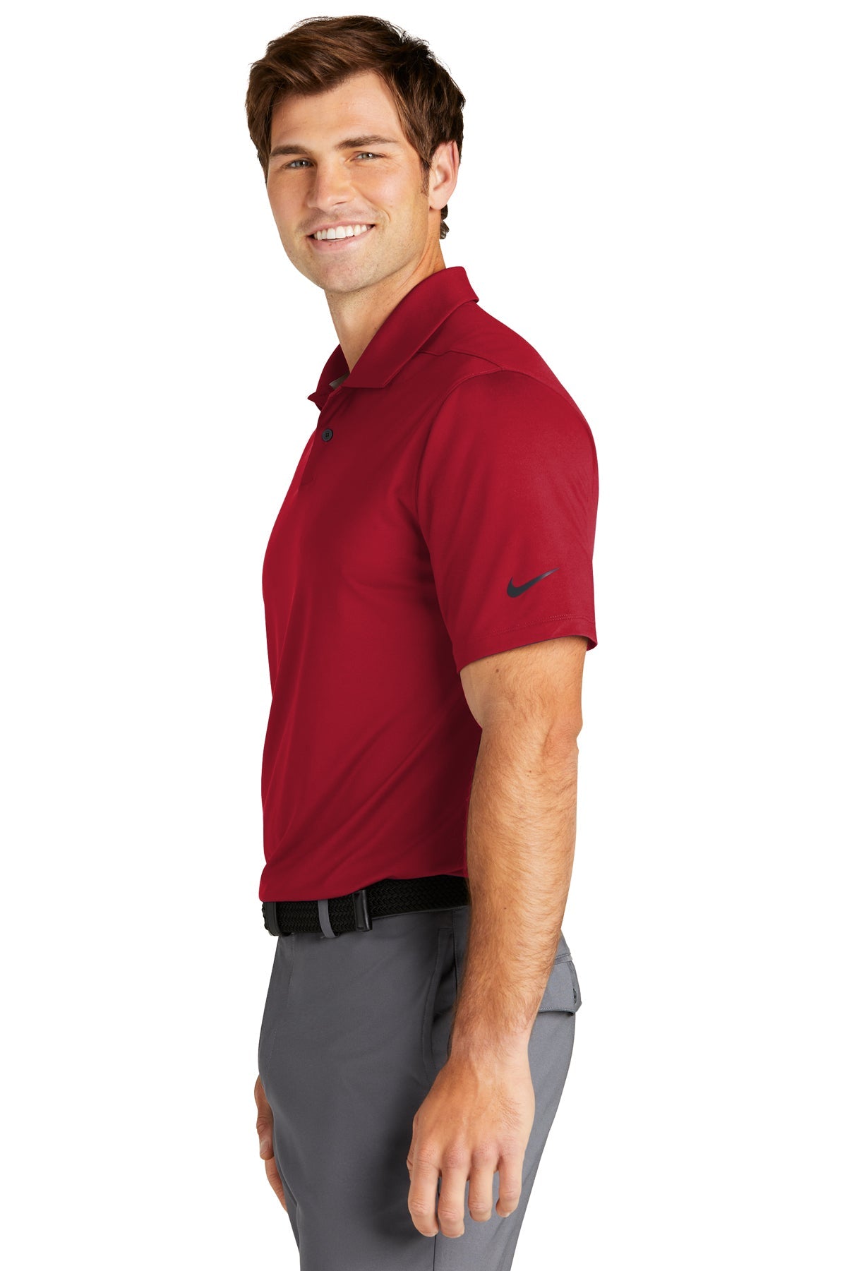 Nike Dri-FIT Vapor Customized Polos, Gym Red