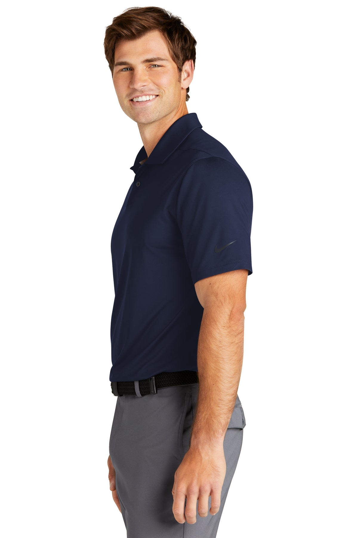 Nike Dri-FIT Vapor Customized Polos, Midnight Navy
